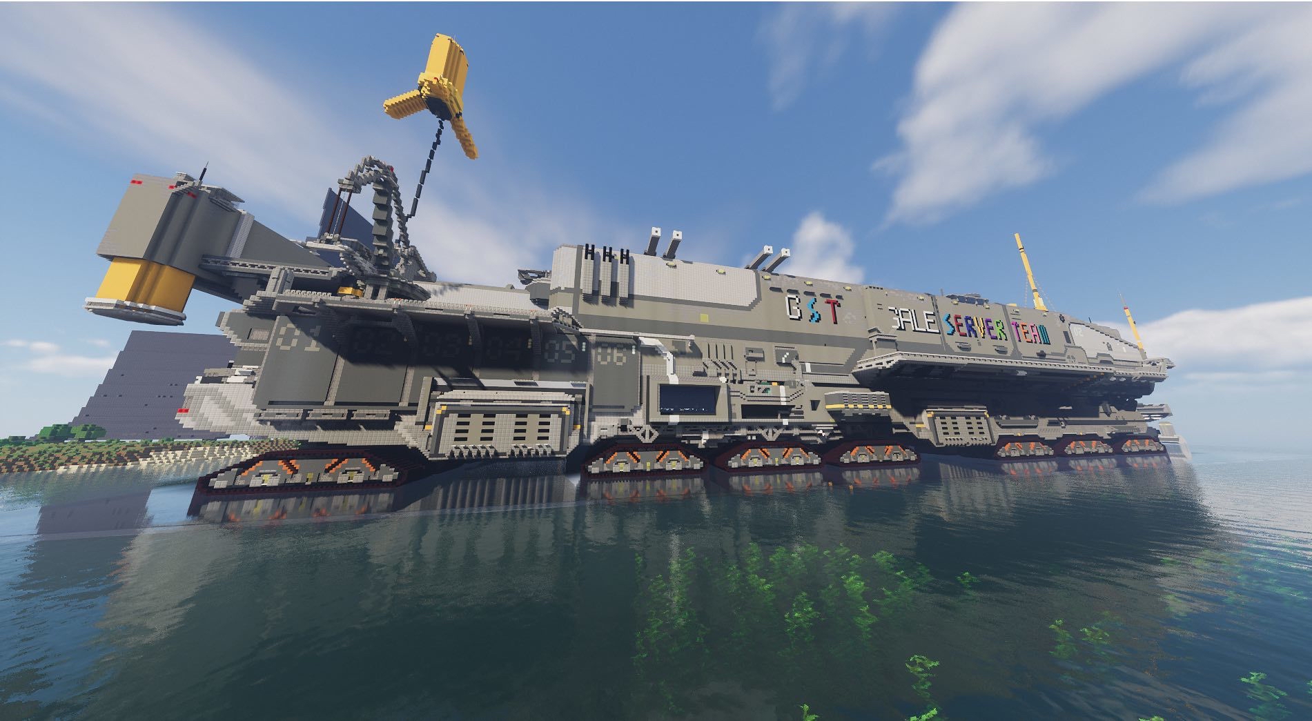 还原罗德岛工程 #罗德岛##明日方舟##我的世界生存# 内饰还有细节方面