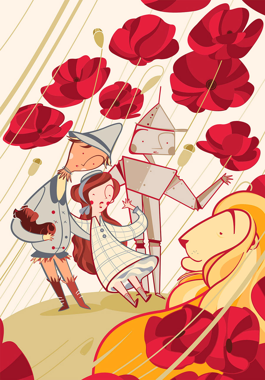 用心传递12款人文环境插画灵感