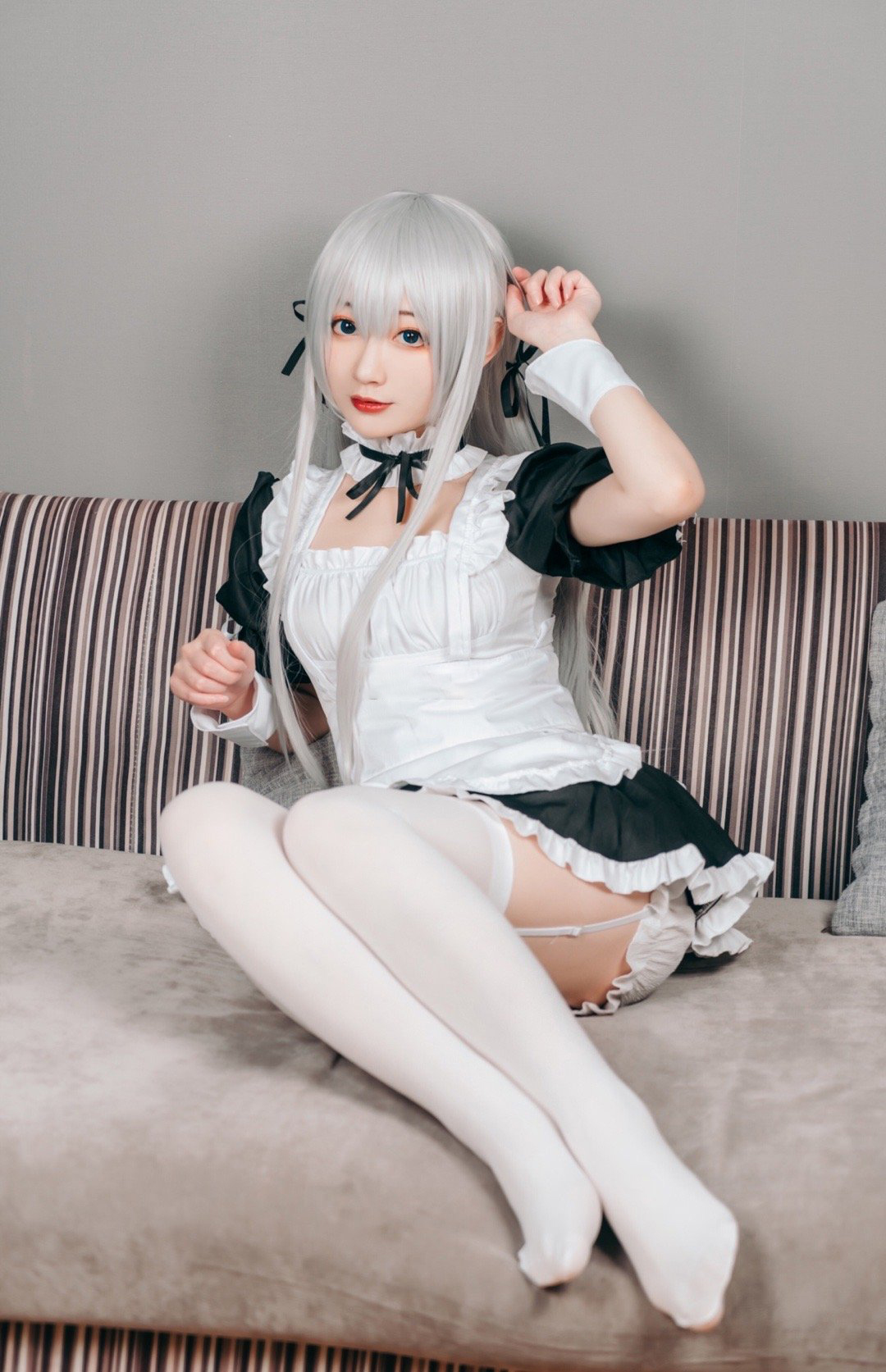 桃墨春日野穹CosPlay6