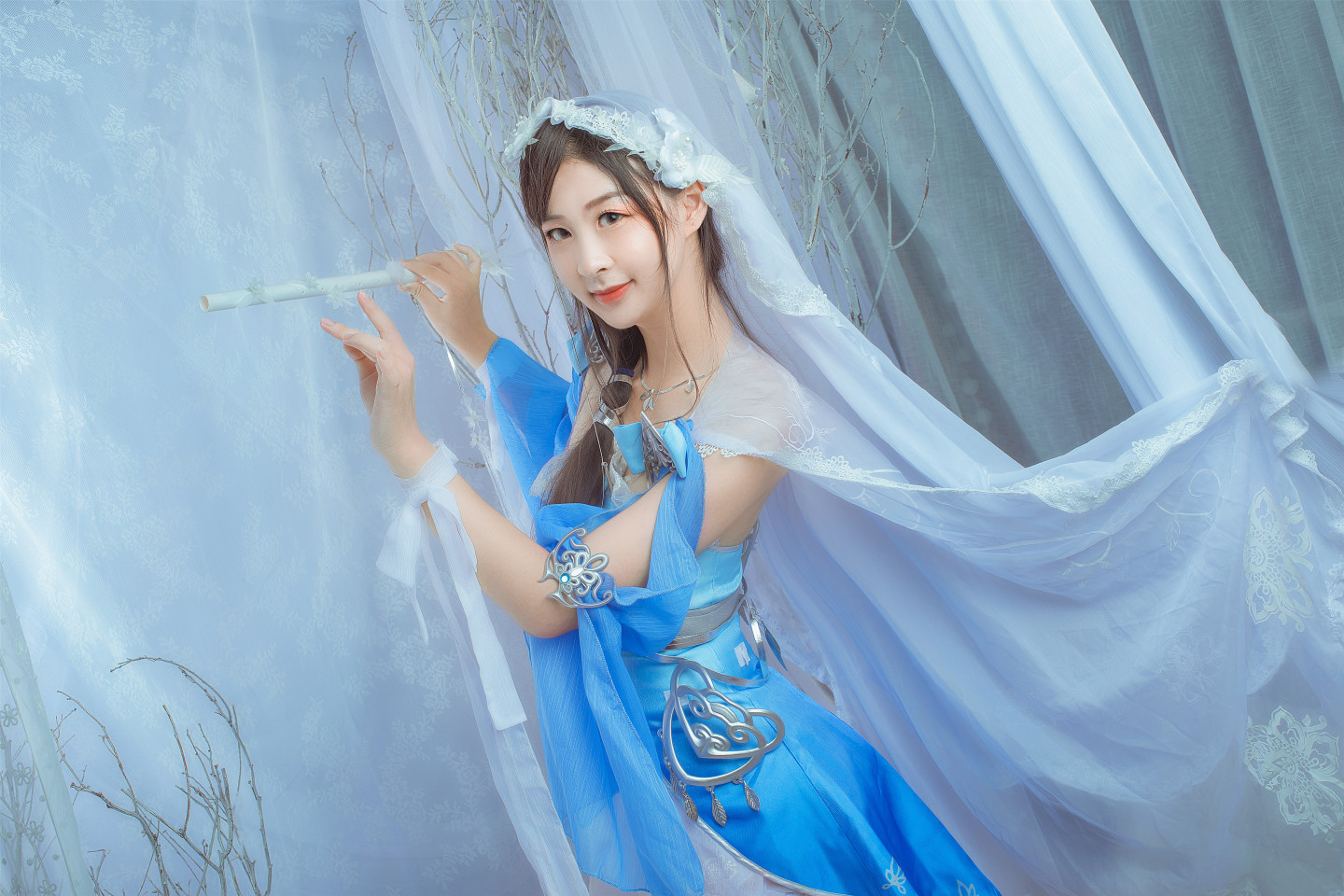 瑶音天涯明月刀心王明妆cosplay2