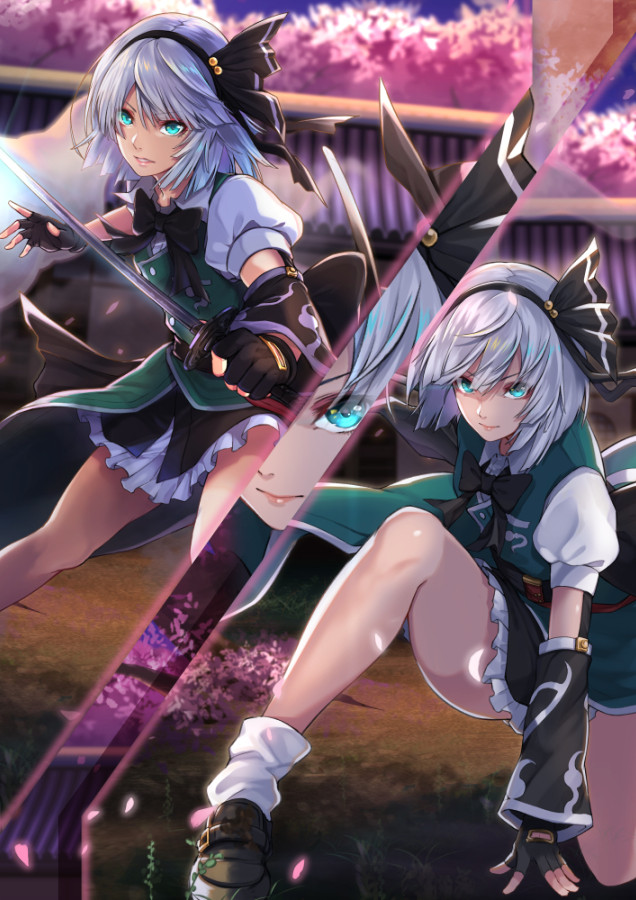 东方project# #东方趣图# #东方美图# #绘画# #魂魄妖梦# #西行四幽