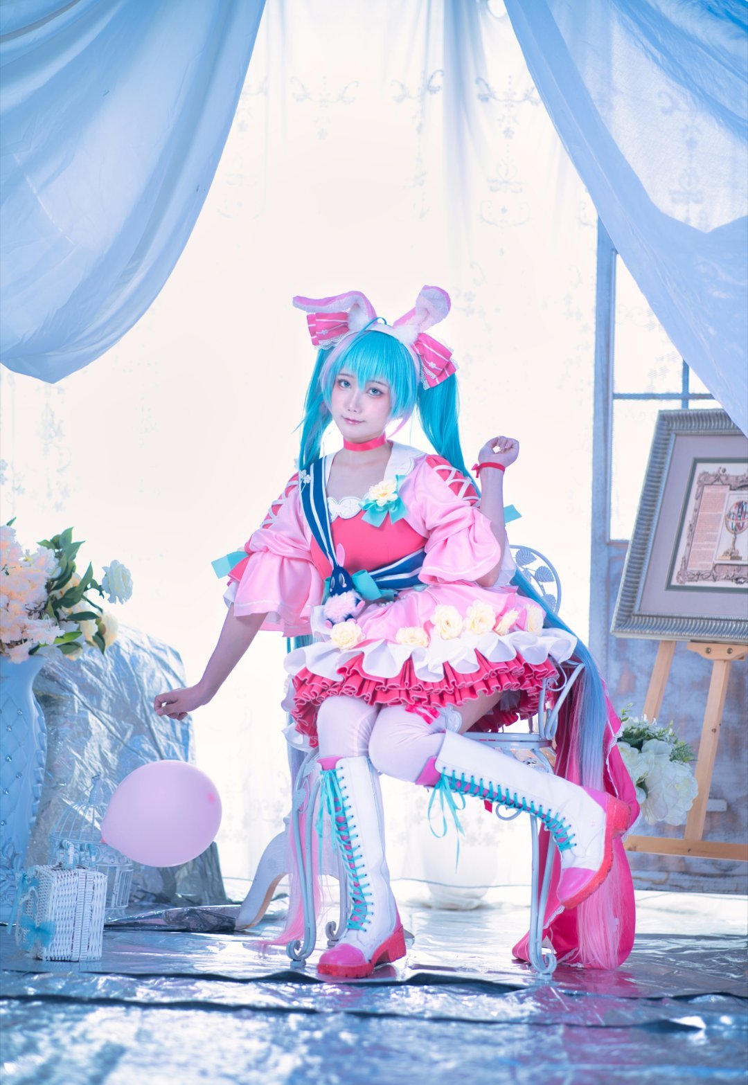 巴鲁巴鲁BaRu初音未来cosplay6