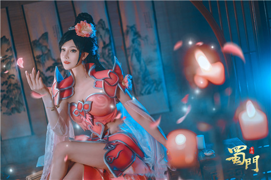 露兒大魔王蜀门手游百花CosPlay3