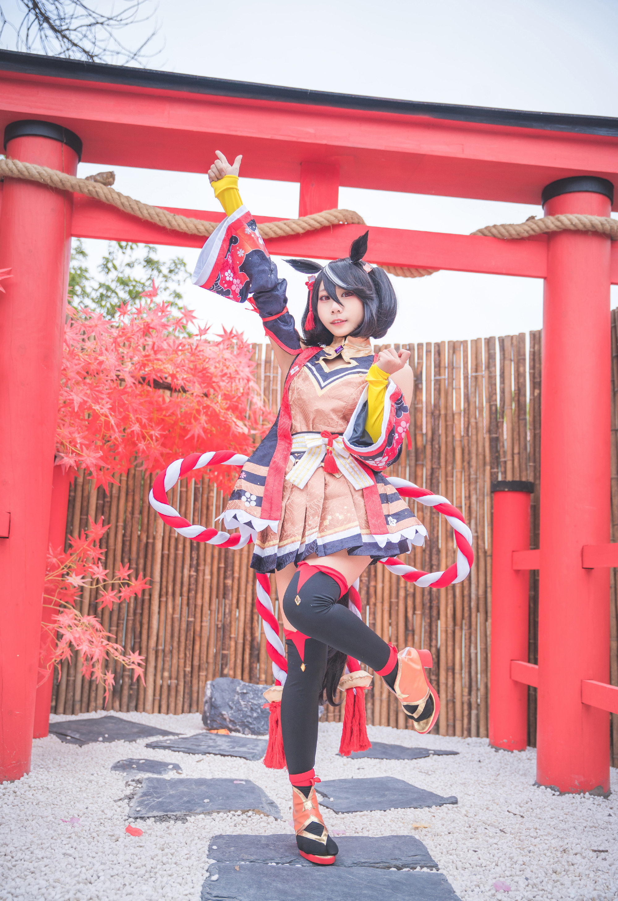 啊甜枫了赛马娘北部玄驹cosplay2