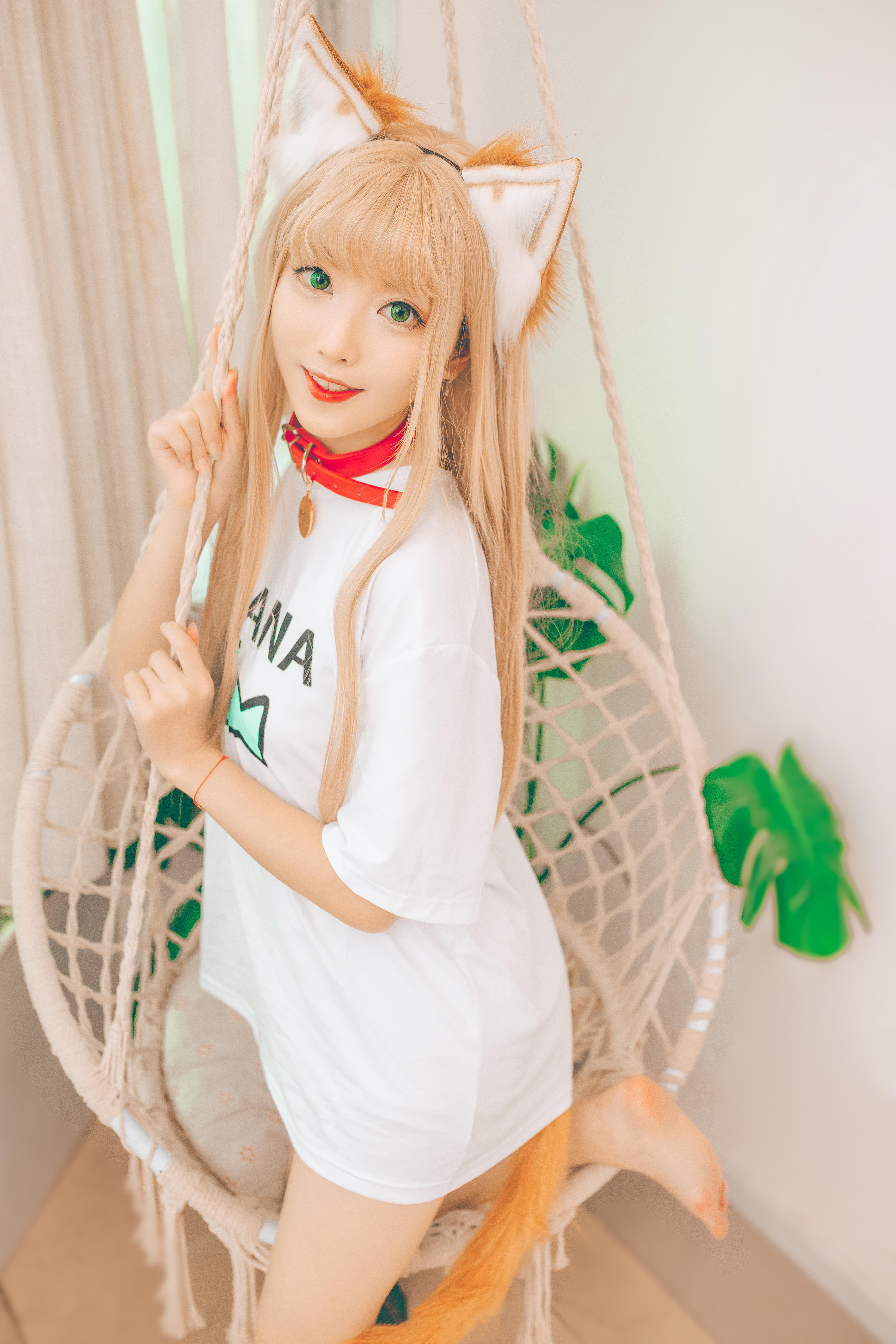 子姬ZJ黄豆粉猫娘CosPlay5