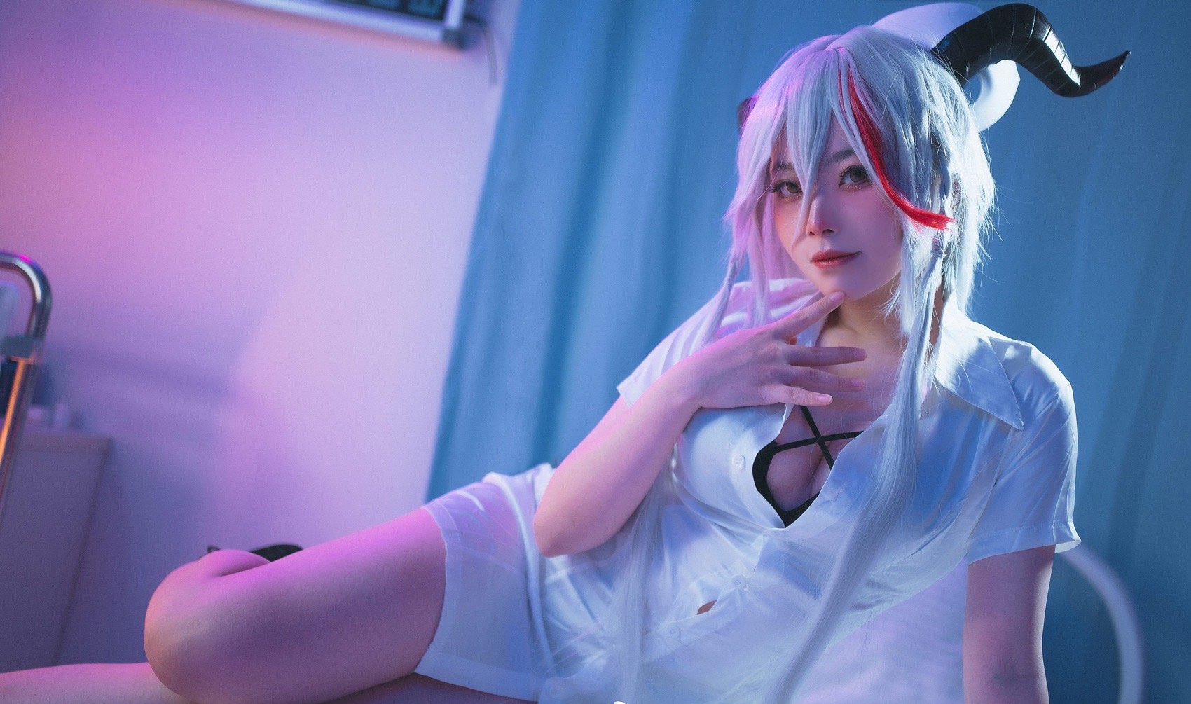 Wuli大YIMI盒原纯壹碧蓝航线奥古斯特埃吉尔cosplay10