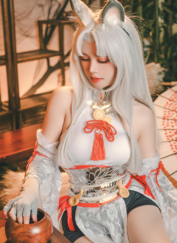 变成了龙呀真可爱CosPlay土御门胡桃