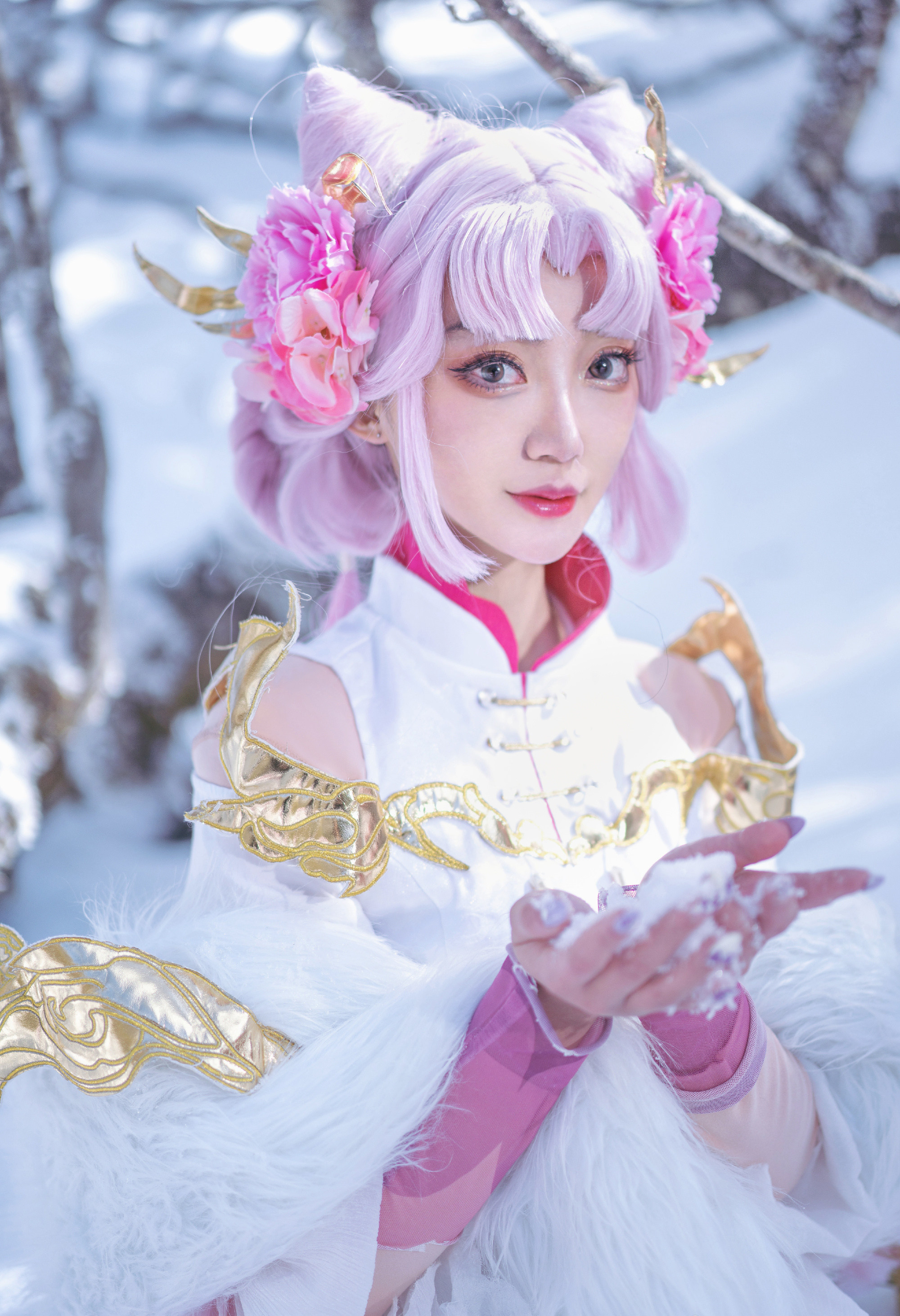 人中聋疯许陌蓁嫦娥拒霜思cosplay8