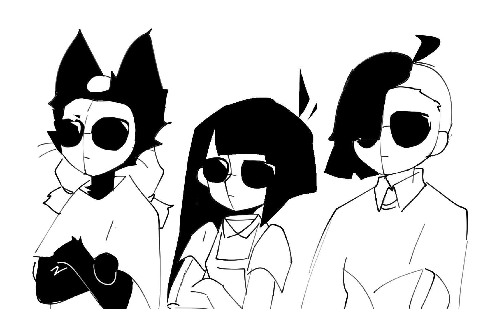 来问问有无人想看ena moony和牧羊女的朝你大跨捏一把 无人就不画了