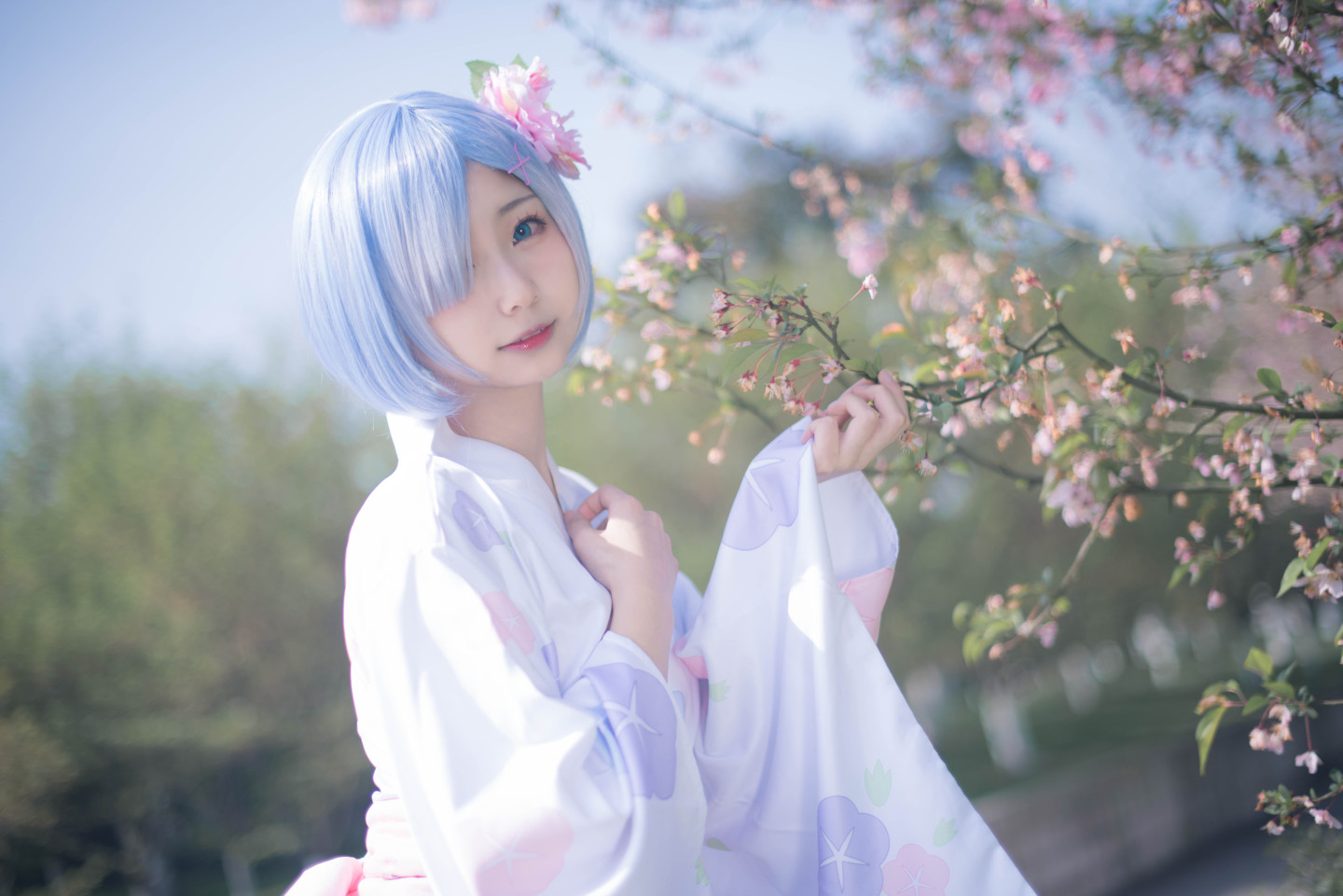 橙喵从零开始的异世界生活雷姆cosplay6