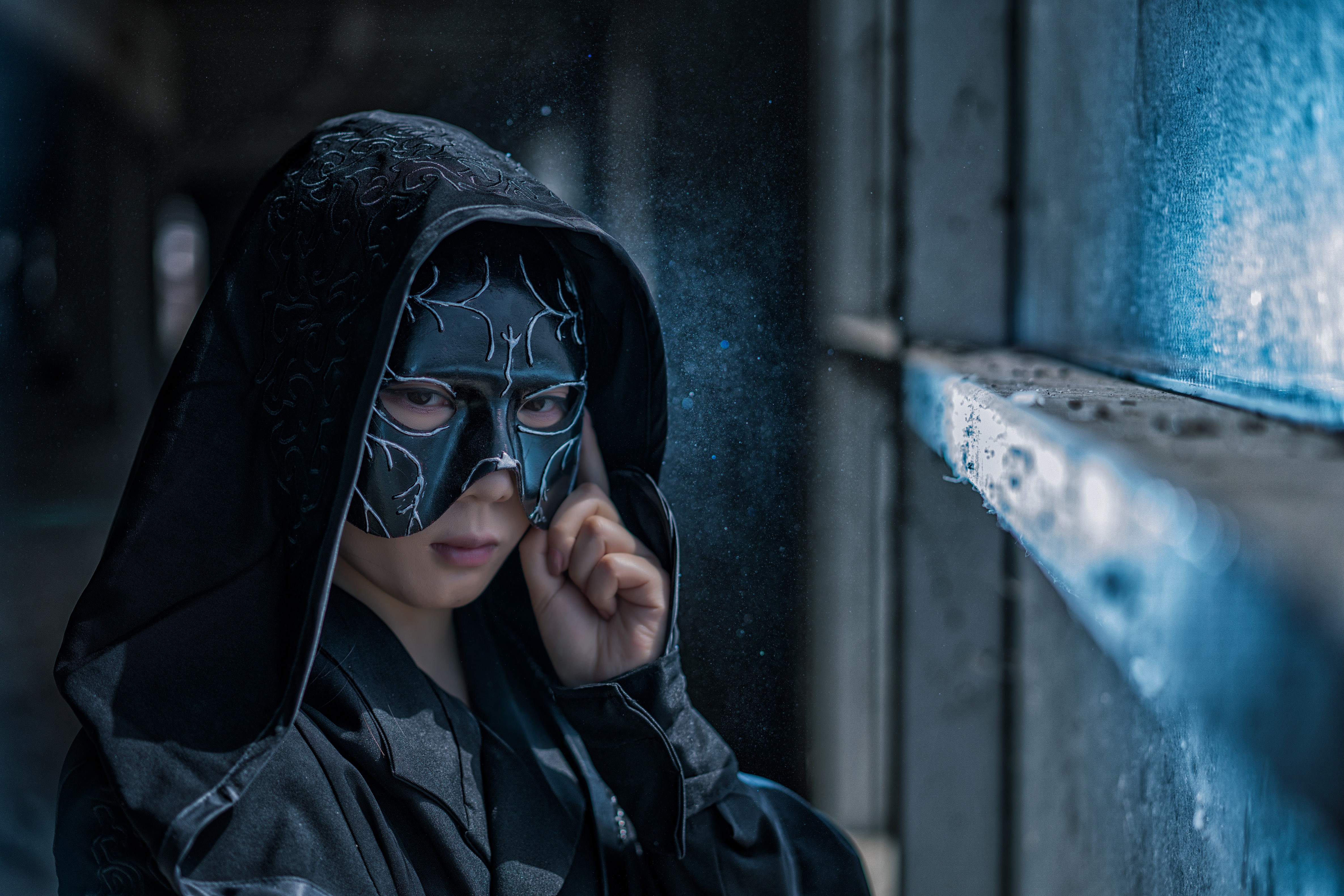 《镇魂》黑袍使cos