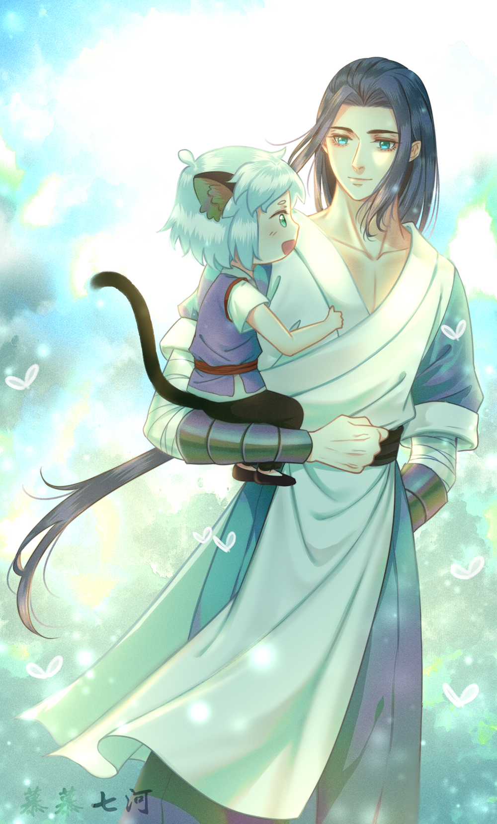 罗小黑战记# 小黑:师父,我们回家吧.  无限(美女):好.