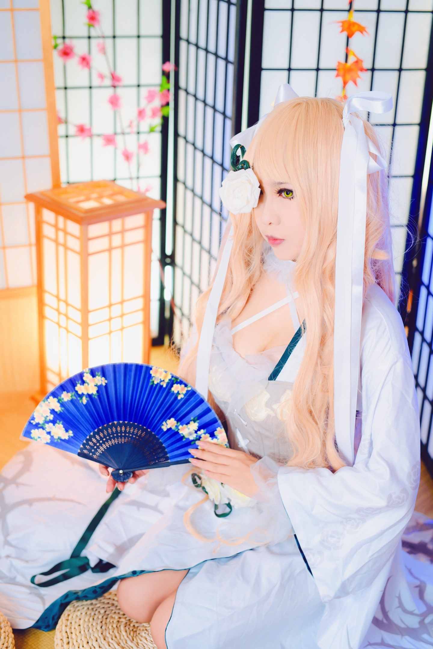 兰氏城蔷薇少女雪华绮晶cosplay4