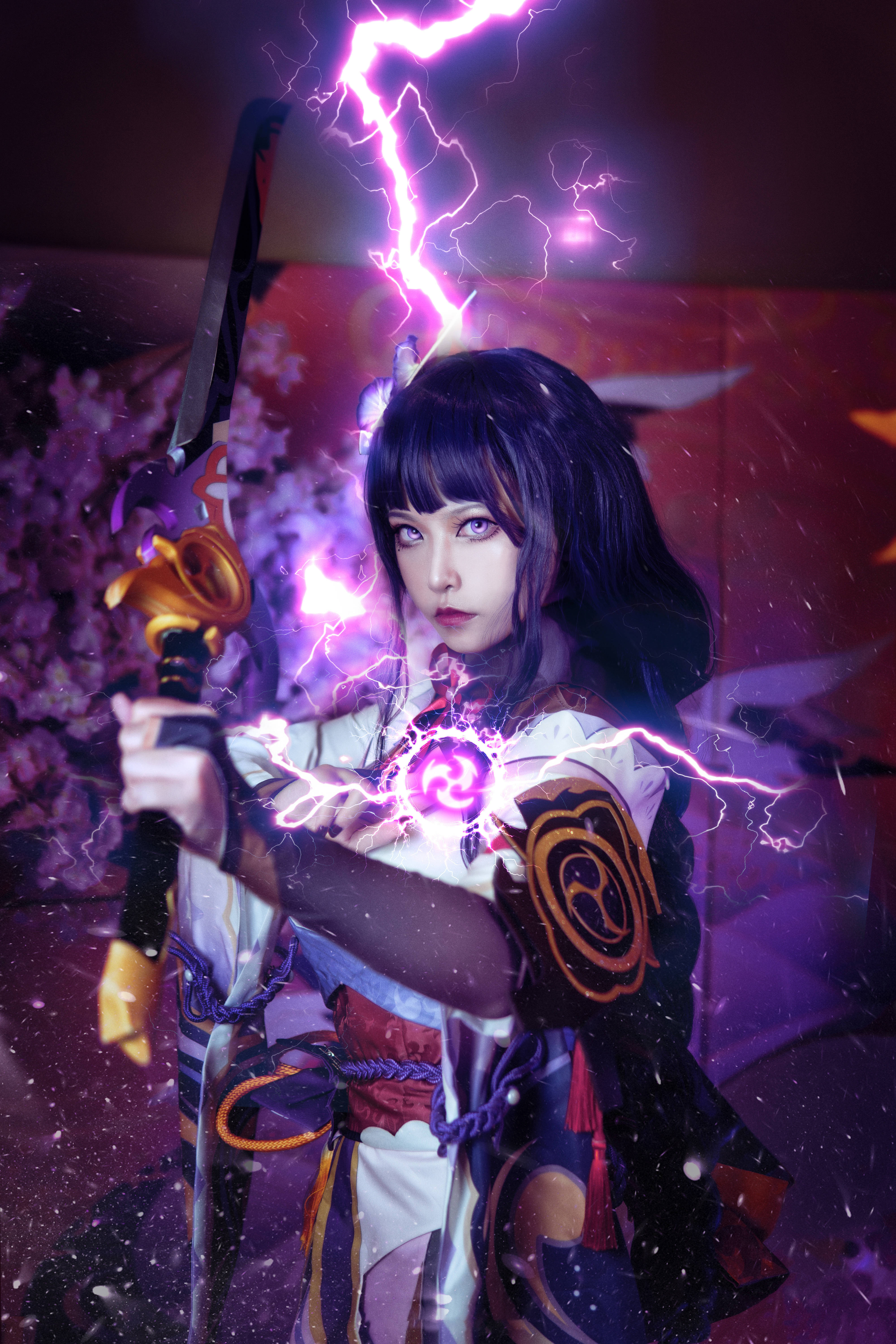 洛城雪Yuki原神雷电将军CosPlay7