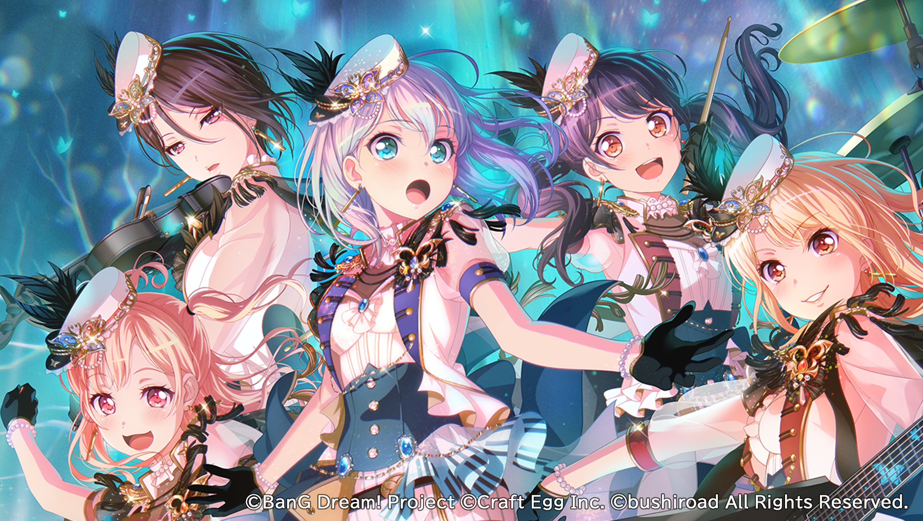 bang dream# 距离新乐队实装和大版本更新还有两天浏览:2167收 :00