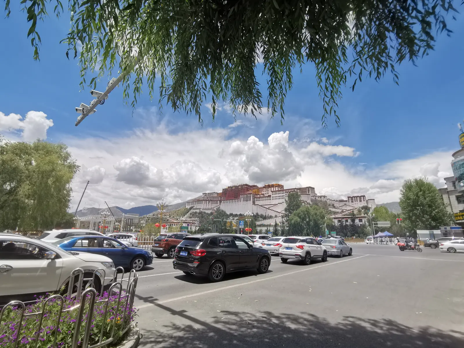 然后又去拜访了趟布达拉宫,这张图有点震撼