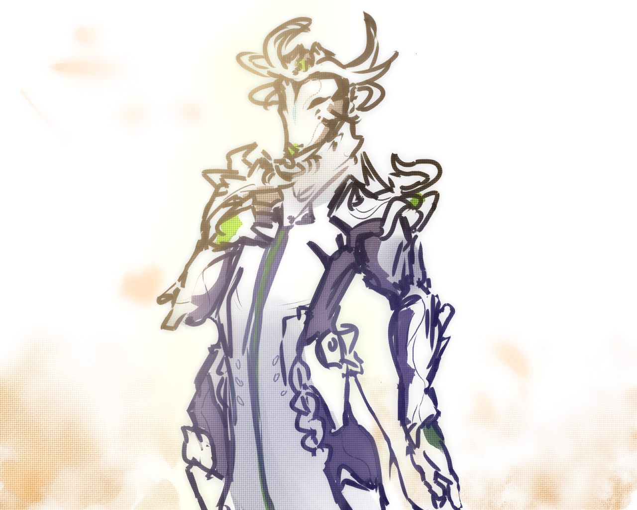 warframe#今天还画了张奶爸_(:_」∠)