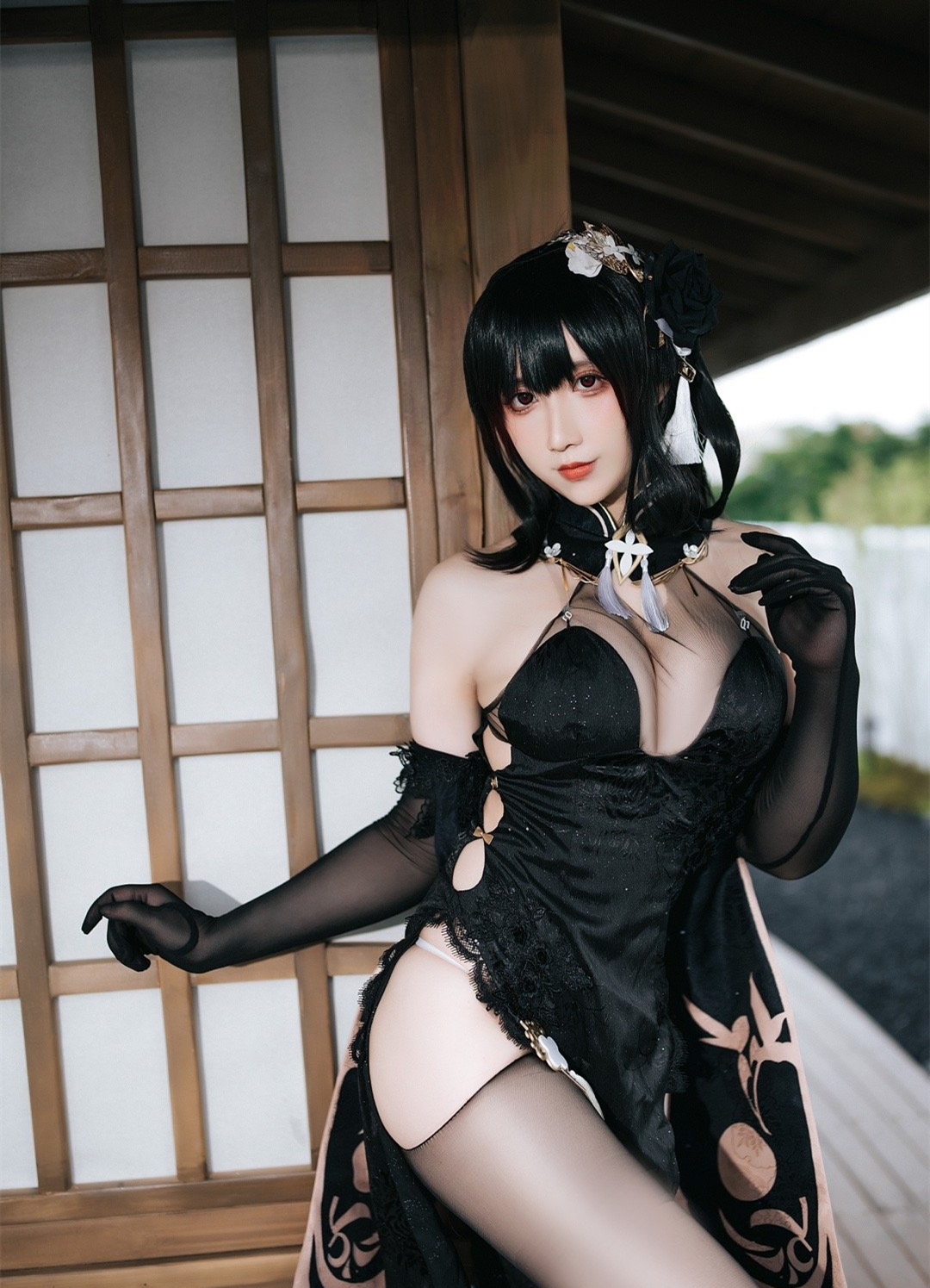 九曲Jean碧蓝航线镇海奇奢华苑Cosplay4