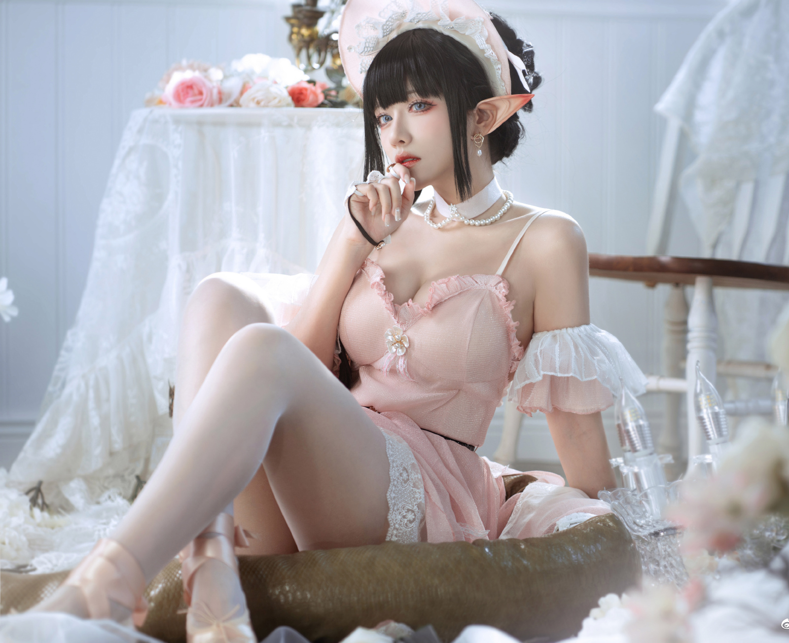 流一明日方舟森蚺芭蕾cosplay4