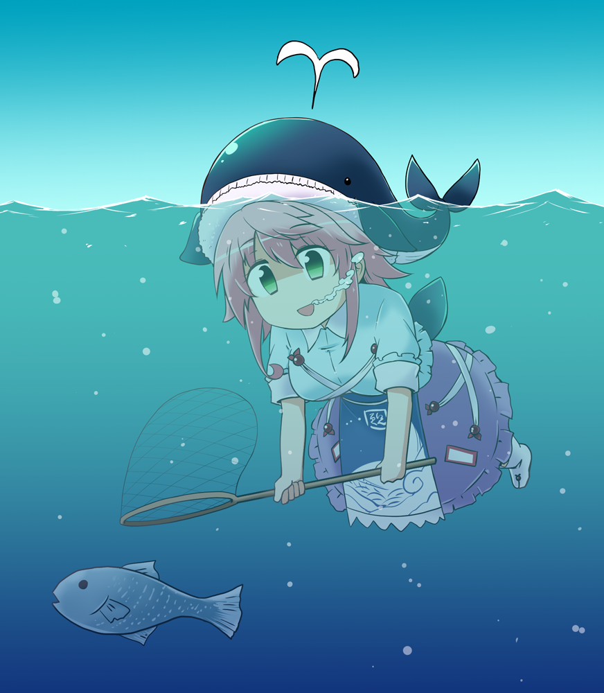 鲸鱼妹 画师 公星 来自推特p站浏览:4691收藏:0支持:128上传时间:2021