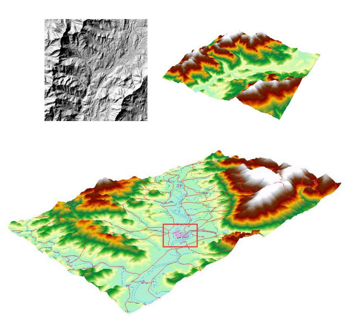 ArcGIS之数字高程模型(DEM)分析综合视频_哔哩哔哩_bilibili