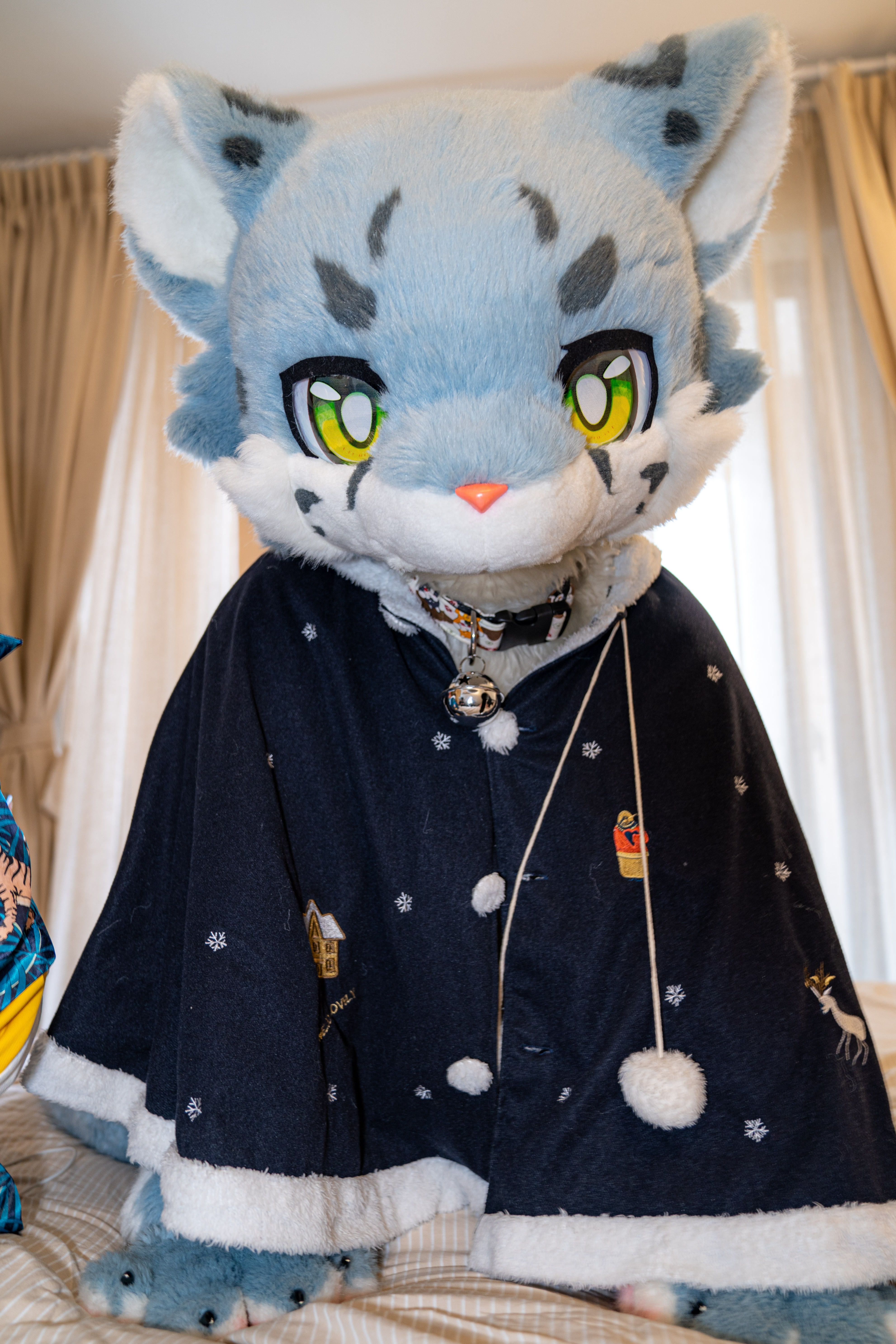 糟糕,回不去了  毛毛:@努恩nun  #毛毛星期五# #fursuitfriday#  #兽