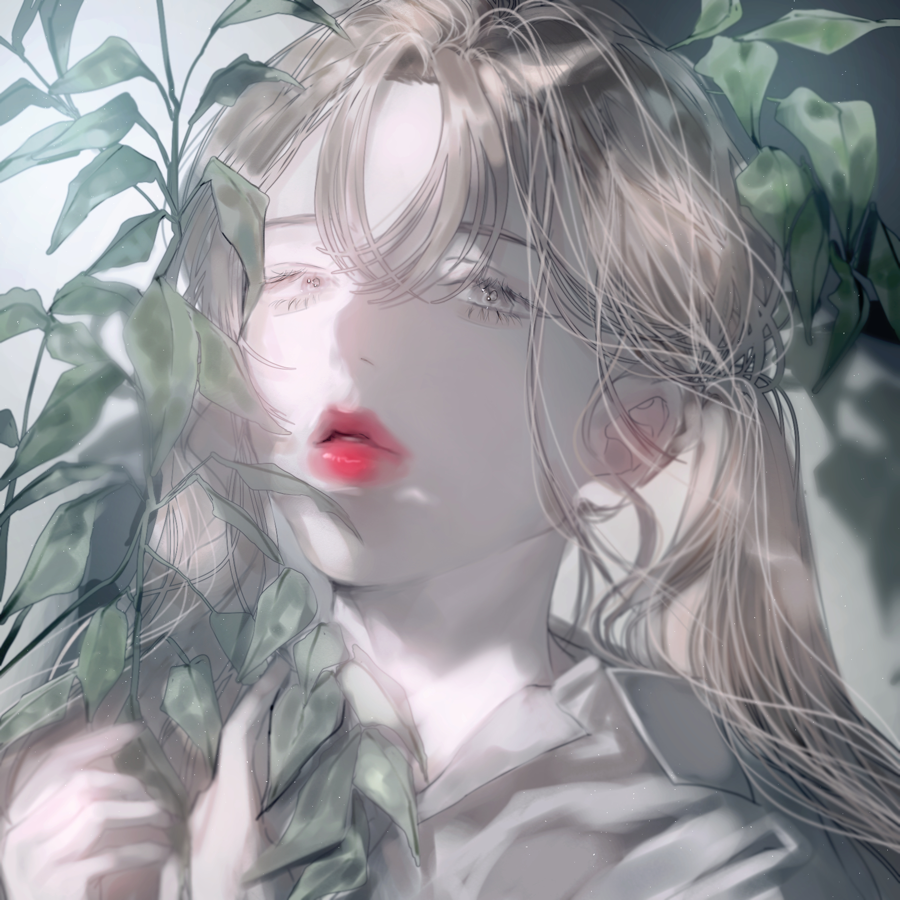 来自画师7410(twi:@lvl229)   #画画# #绘画# #插画# #动漫壁纸
