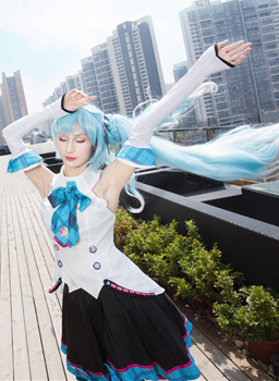 咸鱼晰子Vsinger初音未来Cosplay