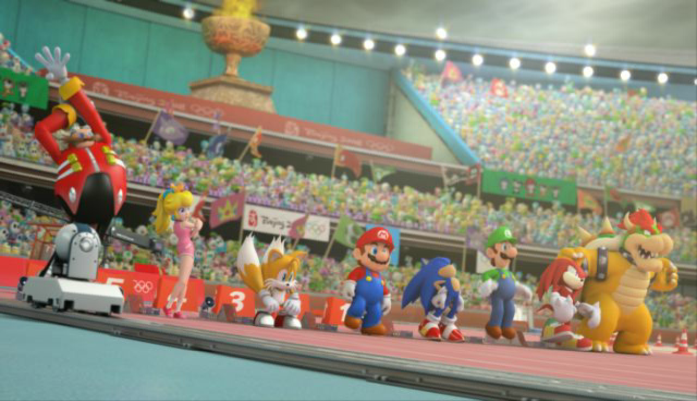 Wii 马里奥与索尼克在北京奥林匹克运动会 游戏截图