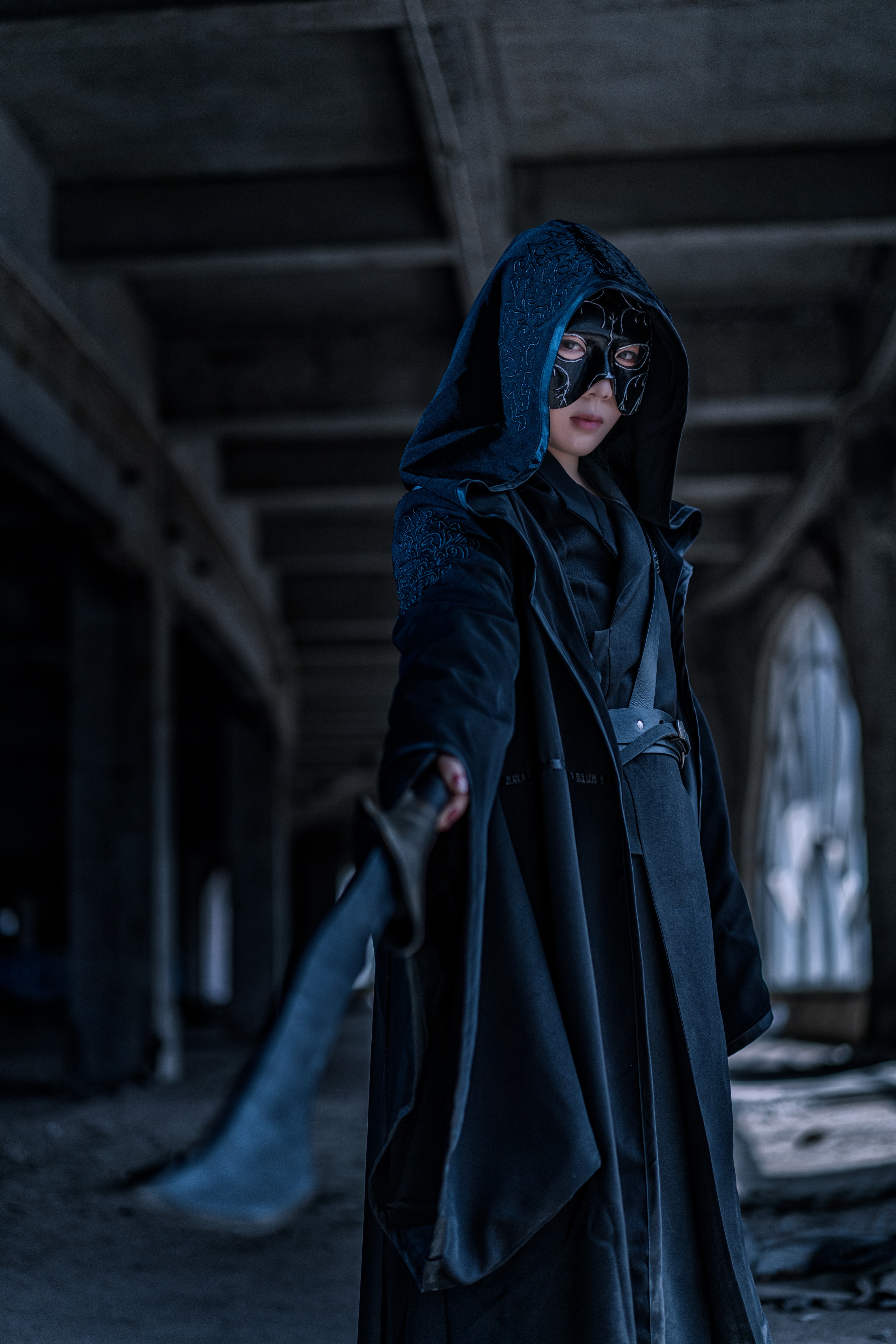 《镇魂》黑袍使cos