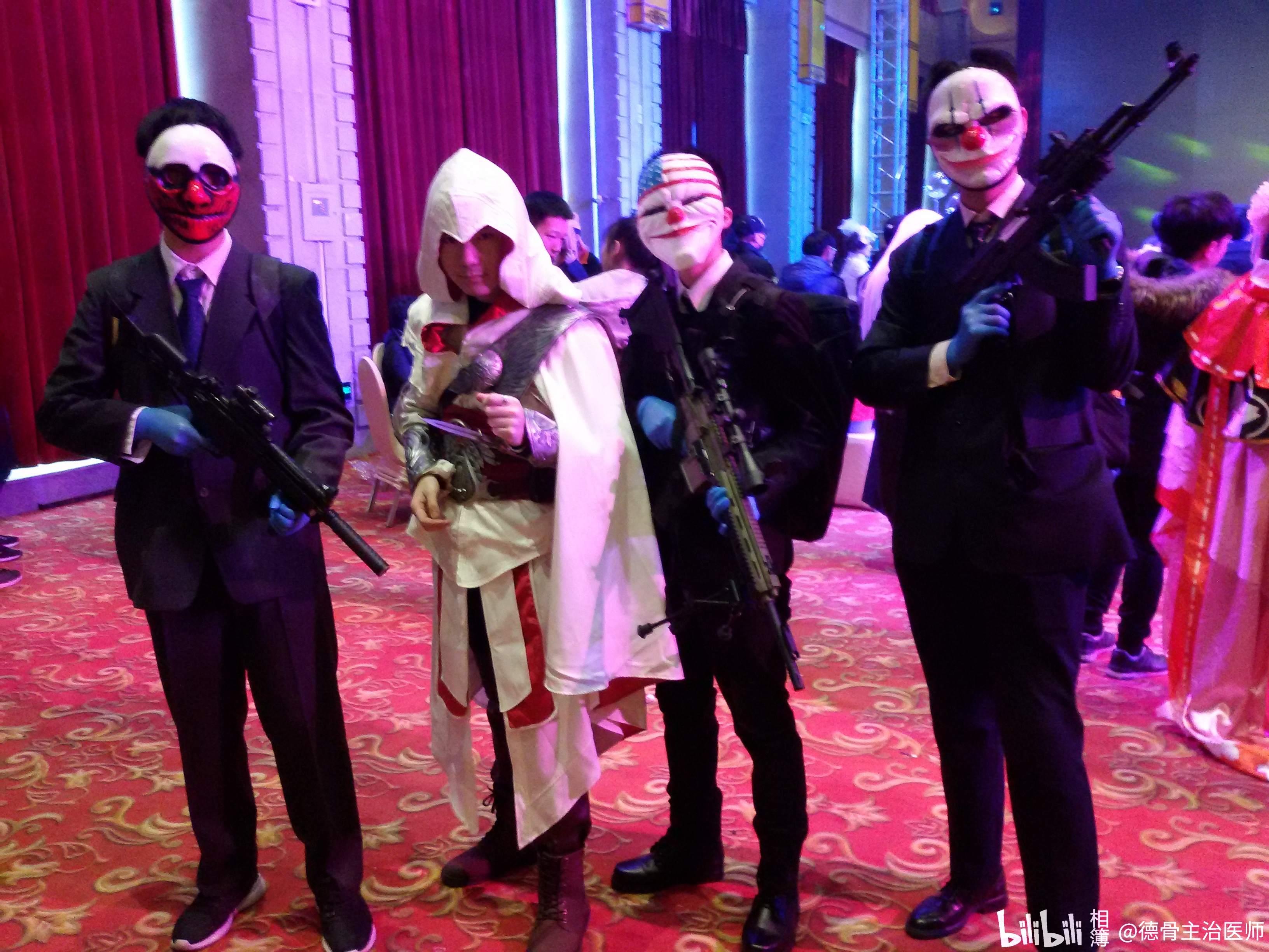 2月11日营口漫展《收获日2》劫匪cos