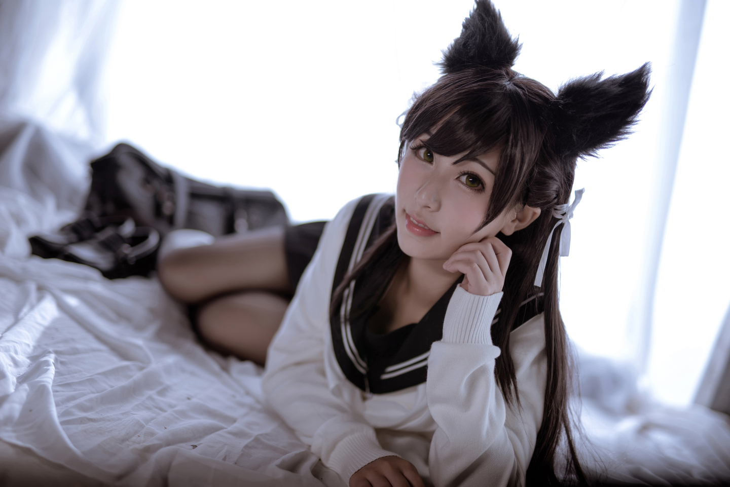 萧筱碧蓝航线爱宕Cosplay7