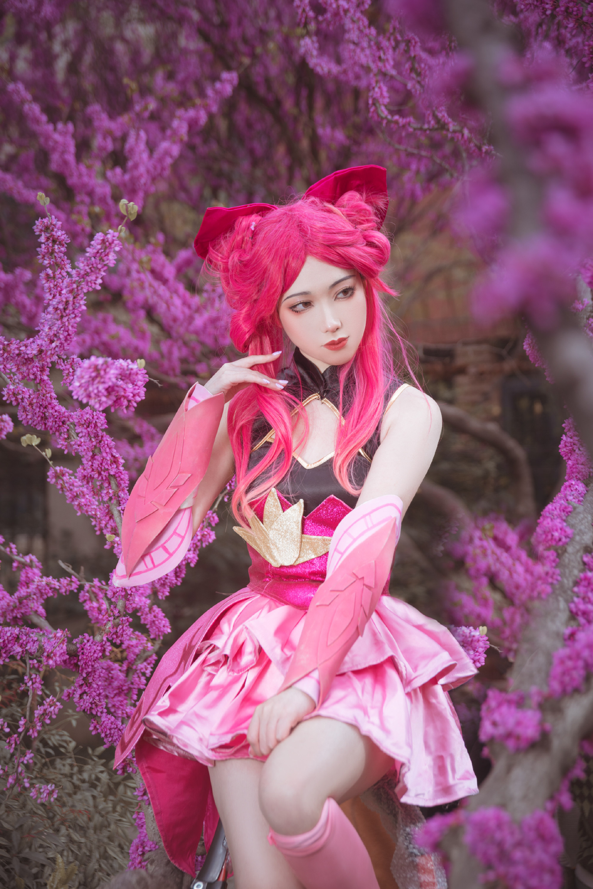 银次王者荣耀孙尚香蔷薇恋人cosplay7