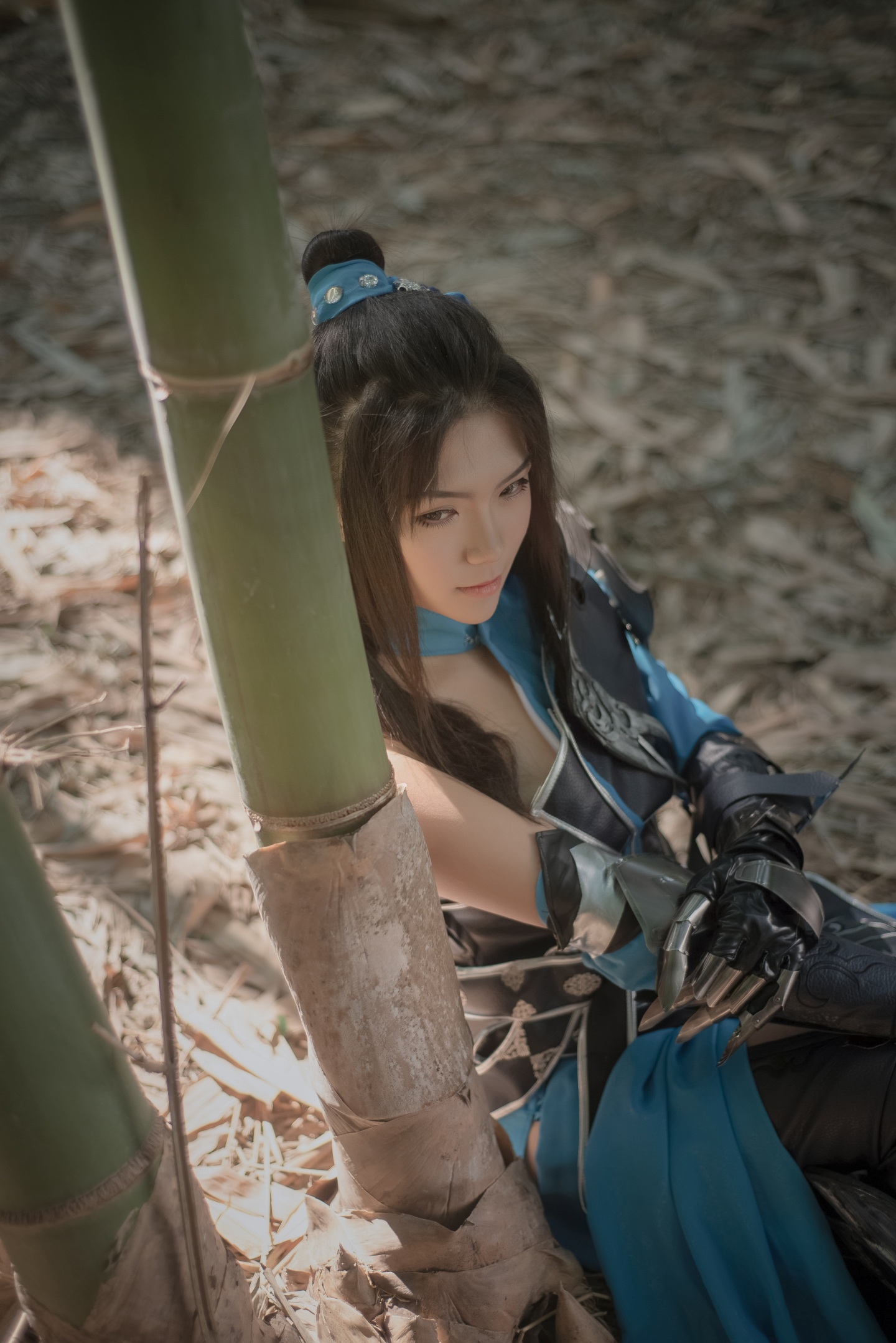 月潋寒殇剑网三唐门朔雪炮姐CosPlay7