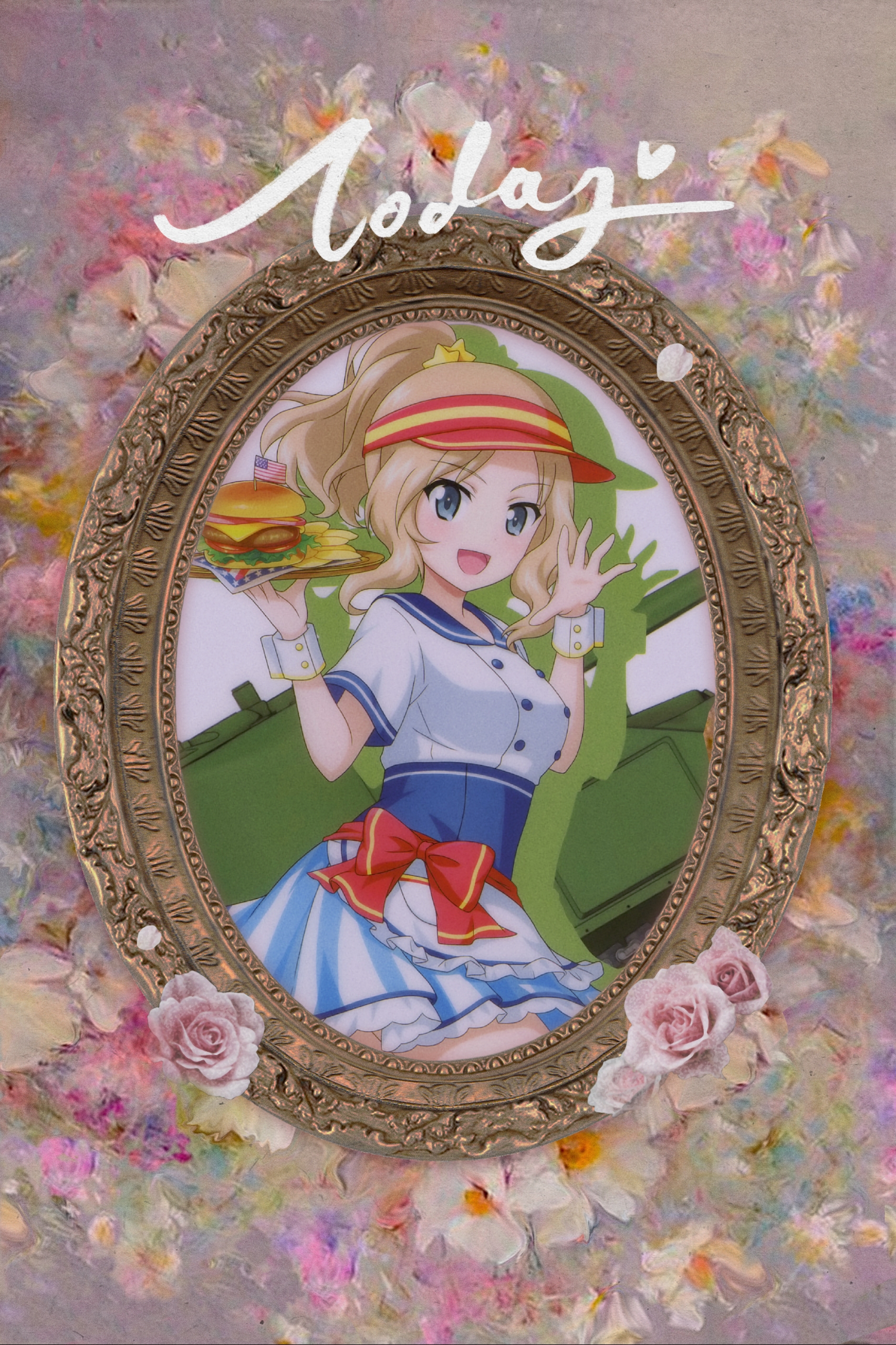 少女与战车##桑德斯大学附属高中##桑德斯队长凯伊#一图凯小伊[tv