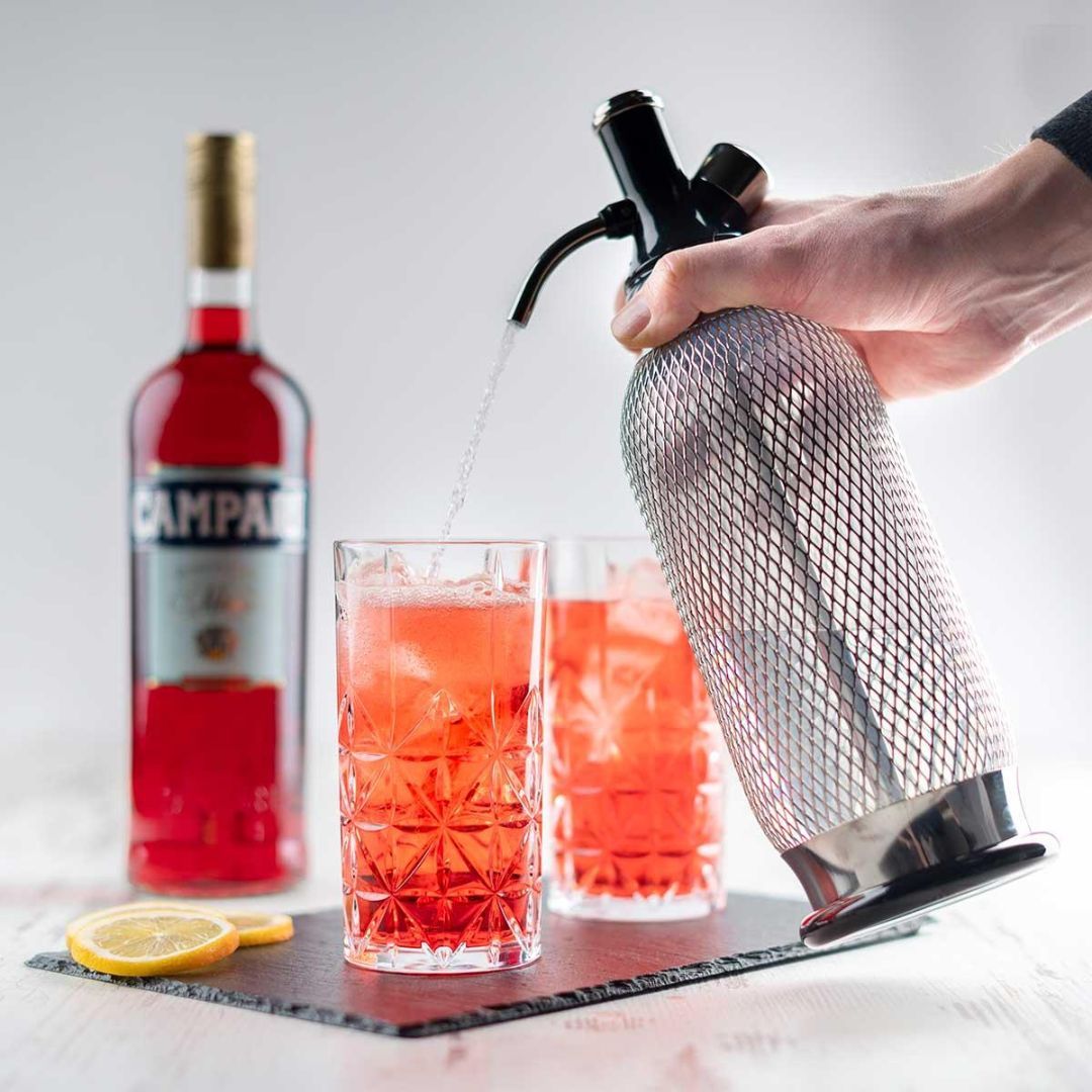 isi食谱配方#金巴利苏打鸡尾酒(campari soda),是一款使用金巴利