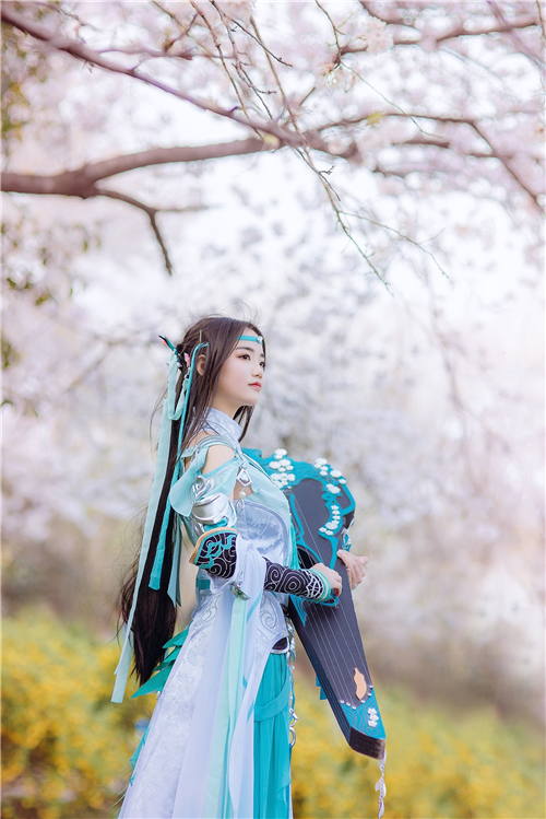 忘川剑网叁雪河琴娘Cosplay2