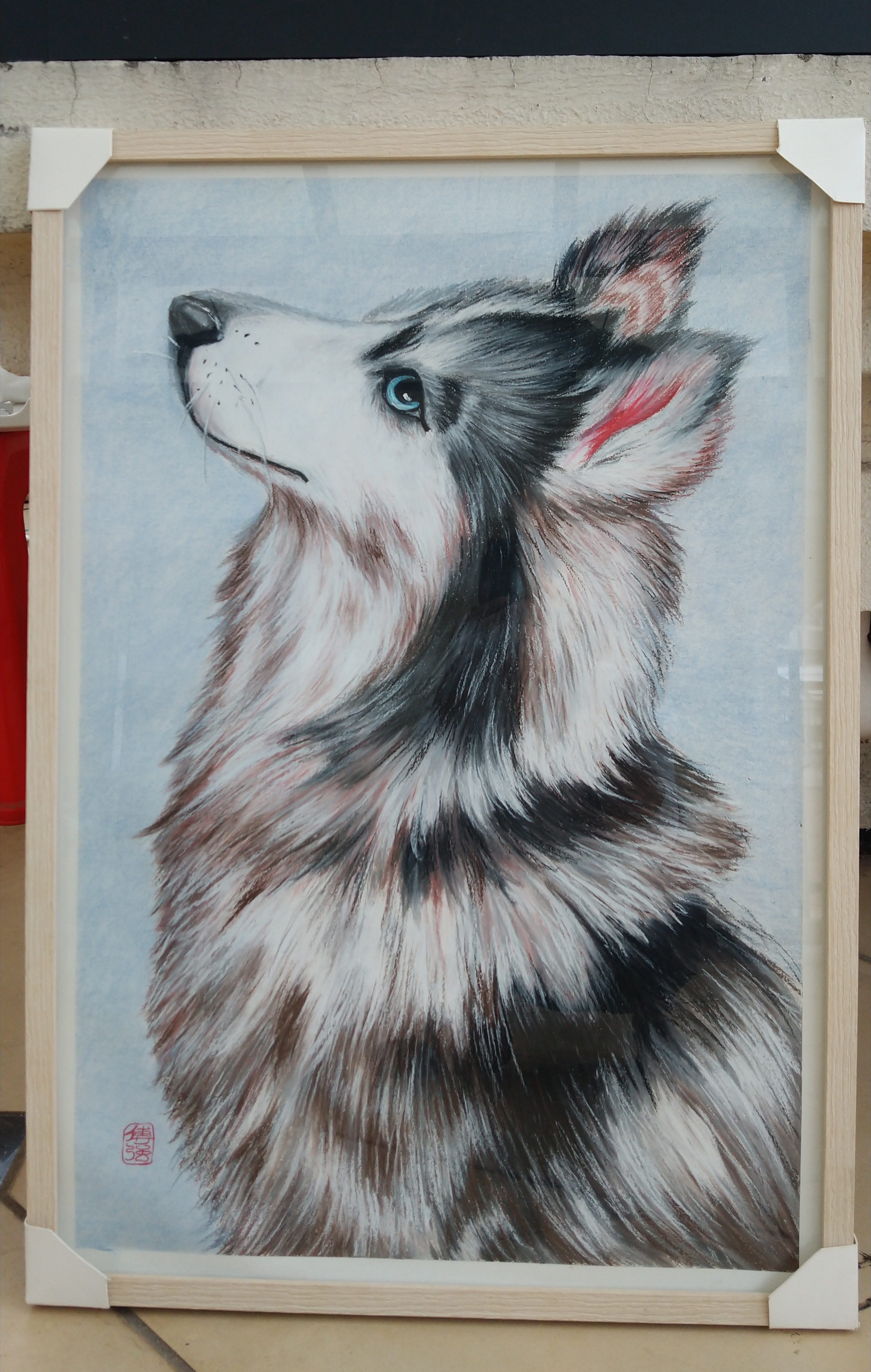 重彩油画棒—狗 _ fqbeyond _ 哔哩哔哩相簿