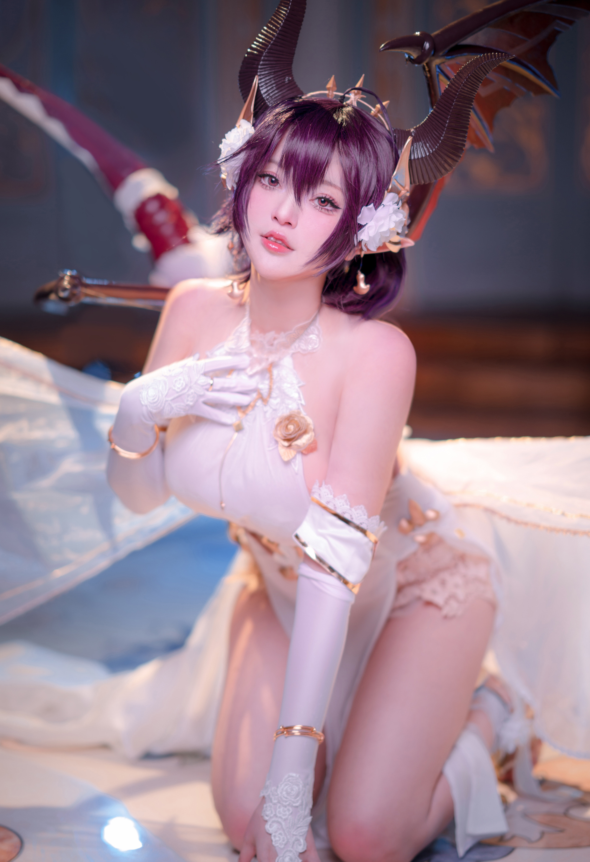 黑龙贯通碧蓝幻想古蕾雅cosplay6