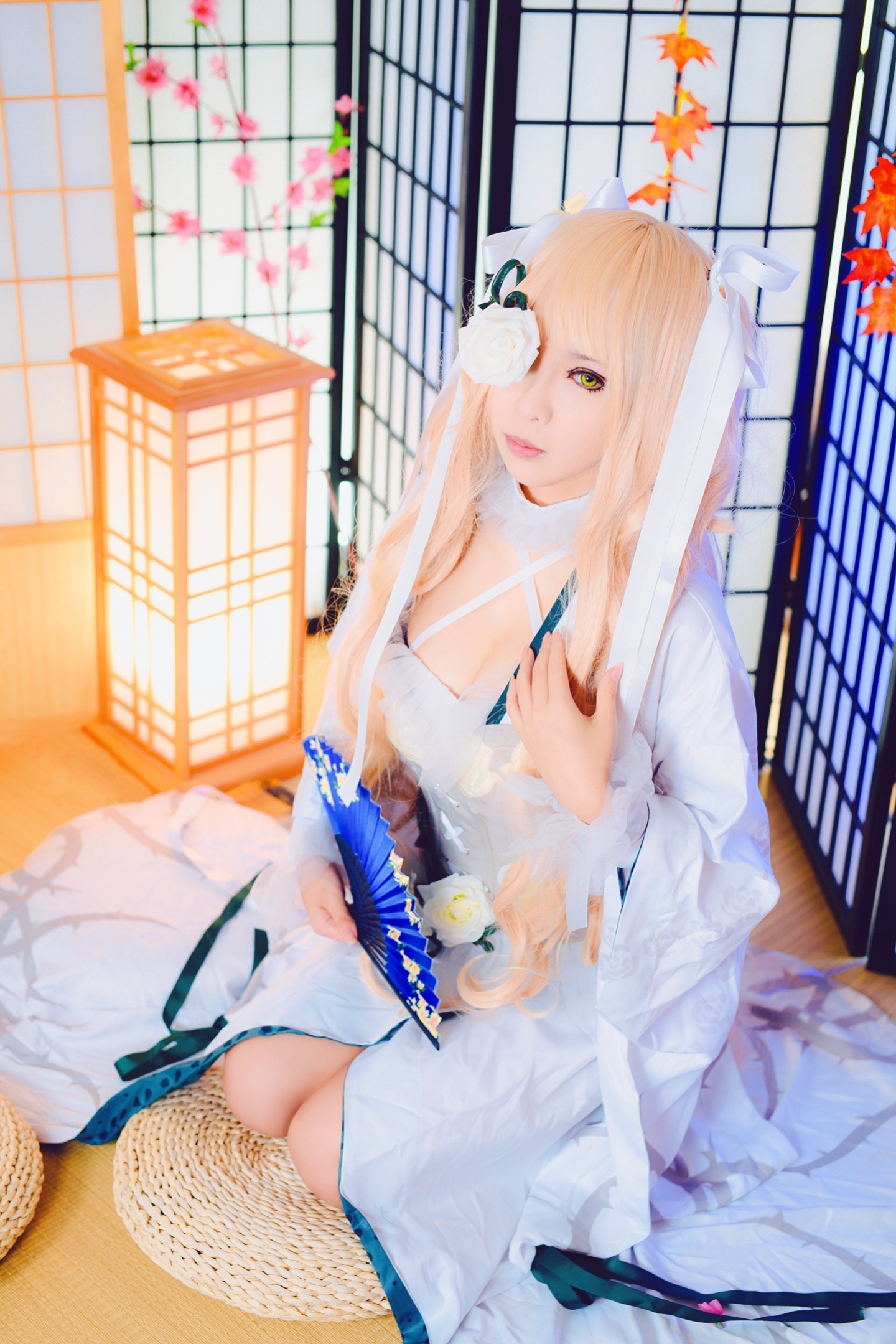 兰氏城蔷薇少女雪华绮晶cosplay5