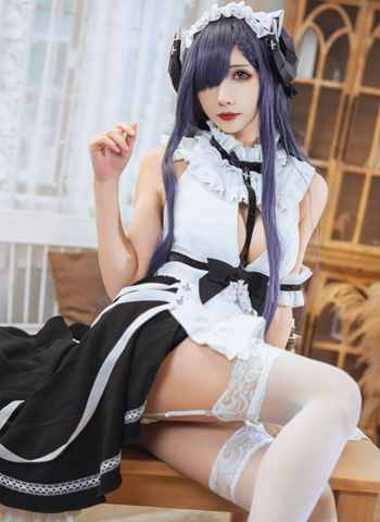 masaki雅祈cosplay碧蓝航线奥古斯特女仆