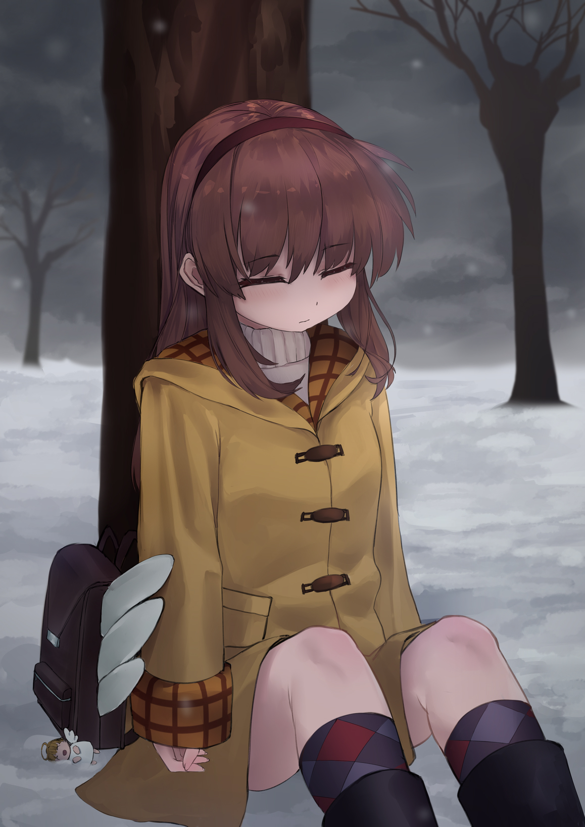 [雪花]in pace[雪花]#绘画##月宫亚由# #kanon# #key