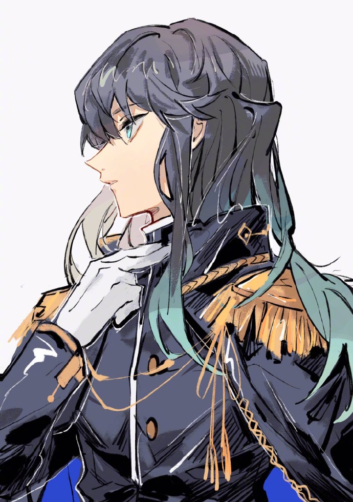 鬼灭之刃 灶门炭治郎 军装太帅了!