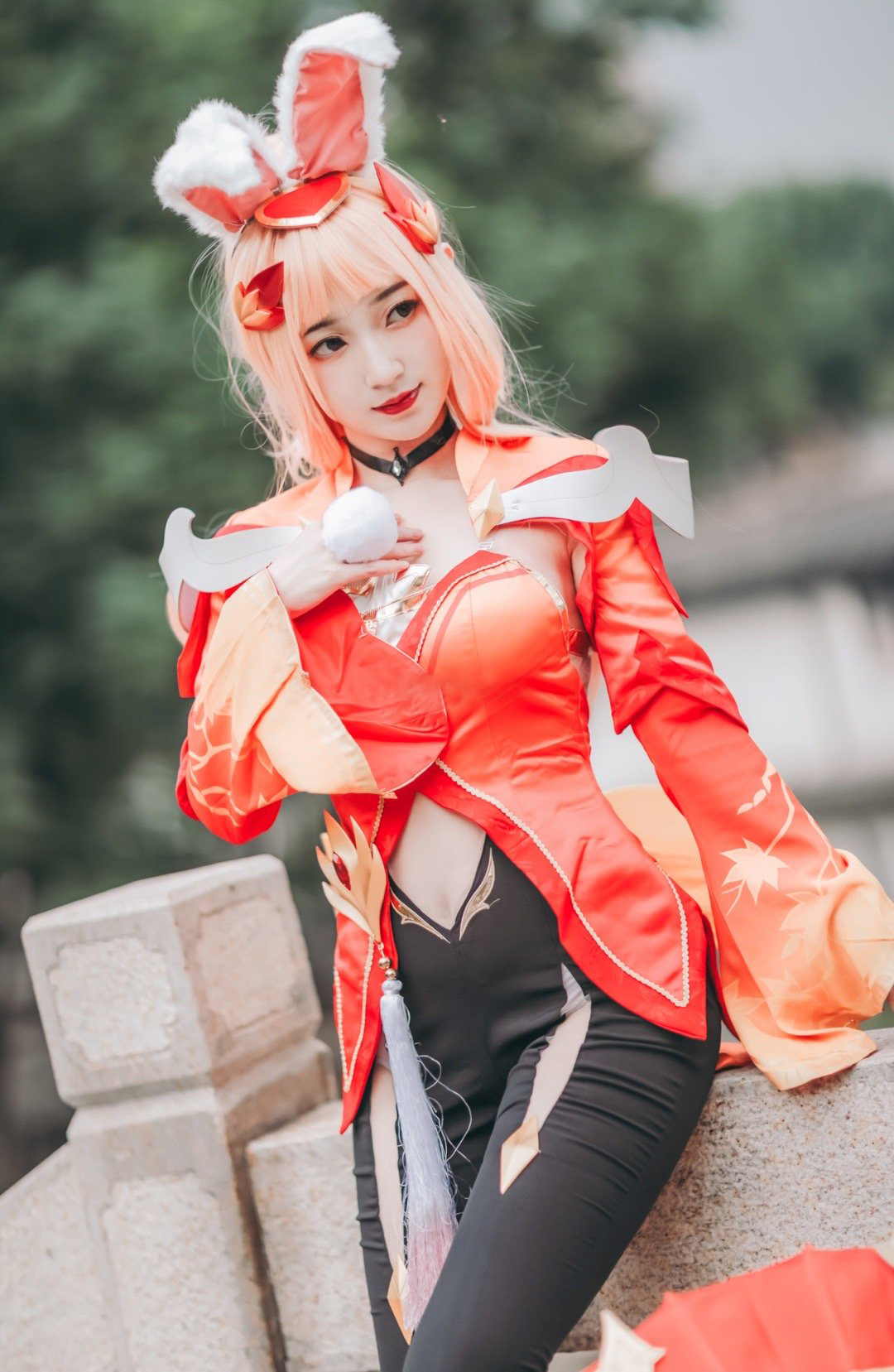 桃墨王者荣耀公孙离cosplay2