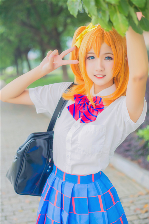 橘小只LoveLive高坂穗乃果Cosplay4