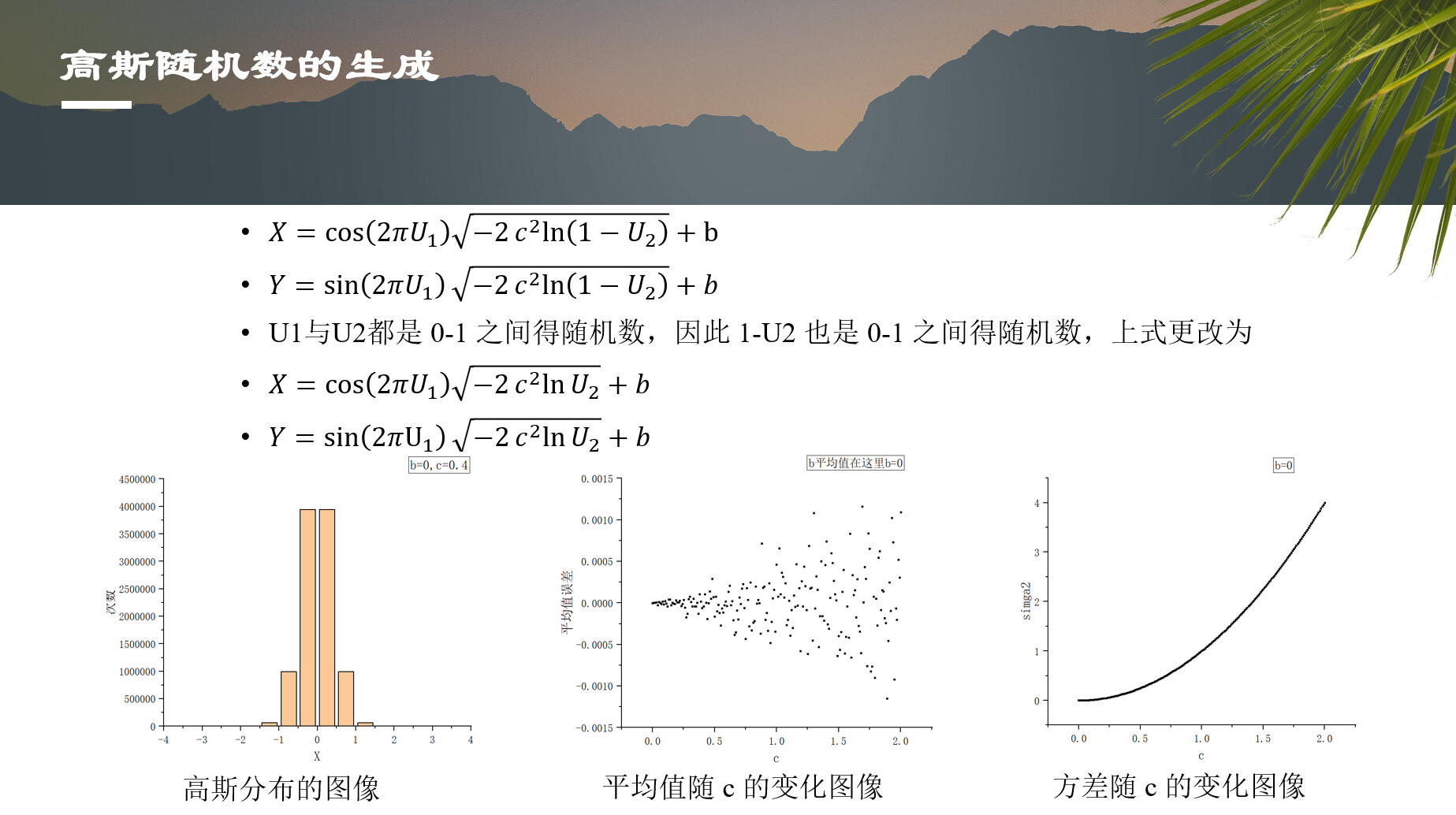 高斯函数随机数