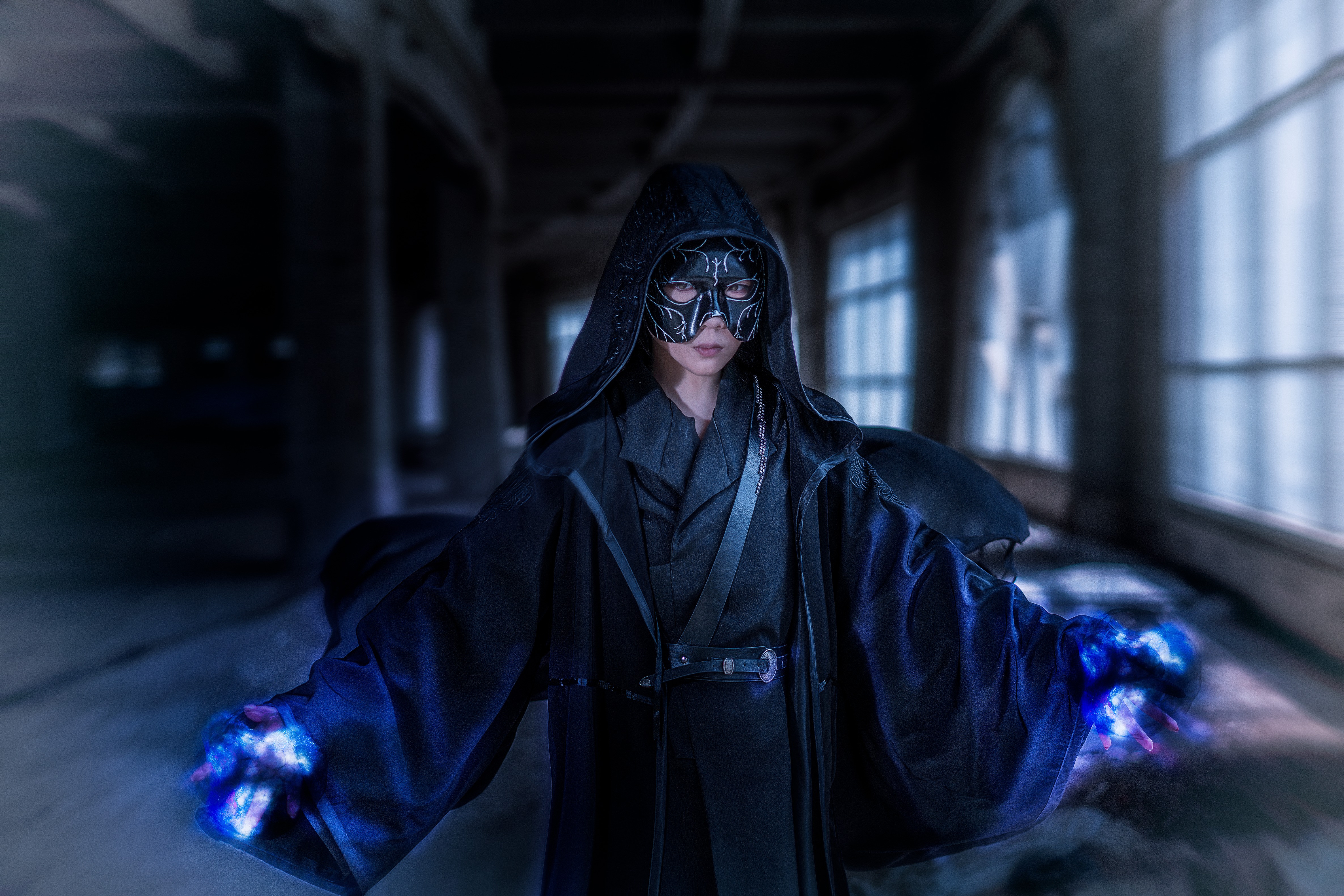 《镇魂》黑袍使cos