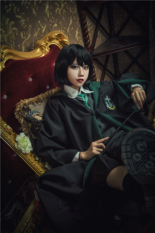 小小乔哈利·波特潘西·帕金森Cosplay2