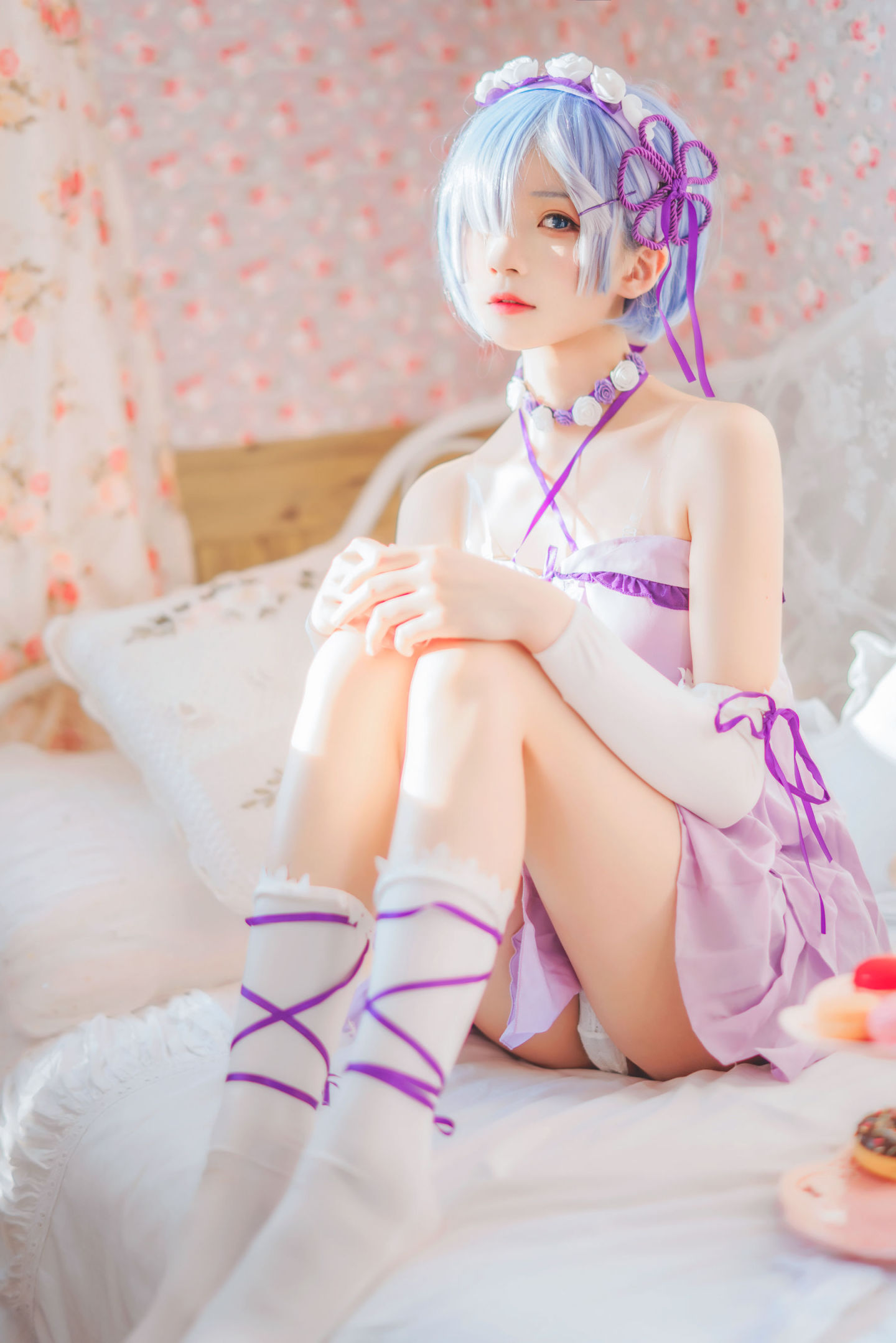 桜桃喵从零开始的世界蕾姆cosplay5