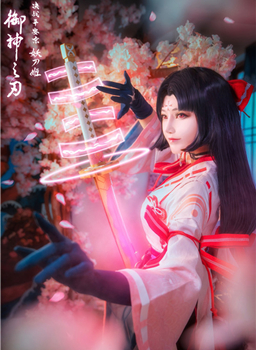 露兒大魔王Cosplay决战平安京妖刀姬